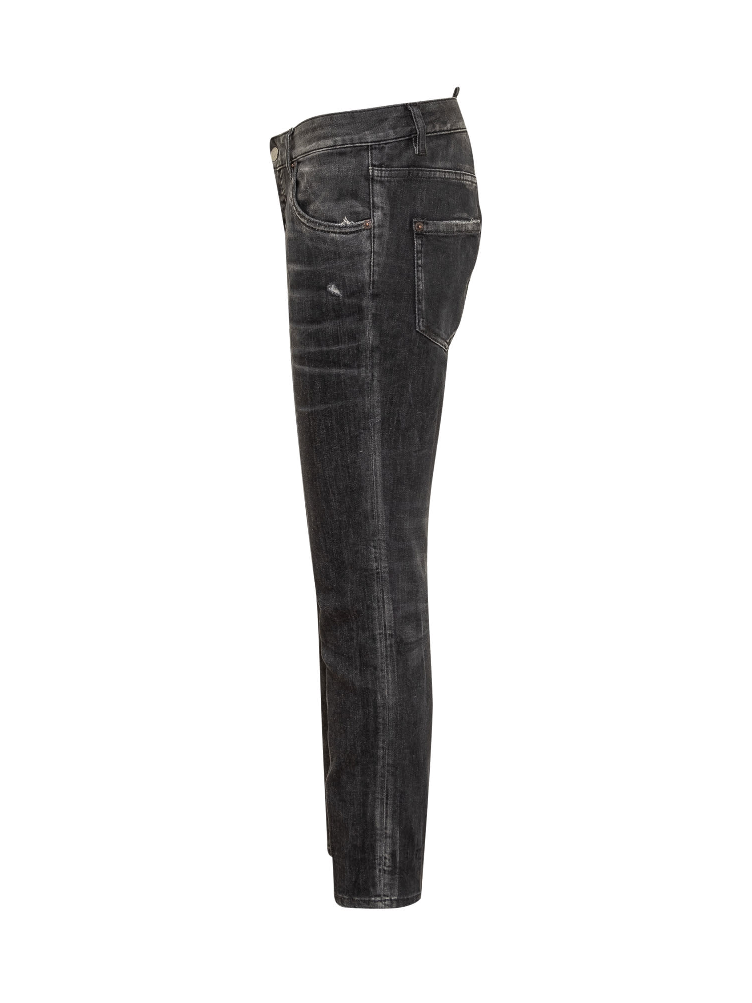 Shop Dsquared2 Cool Girl Jeans In Black
