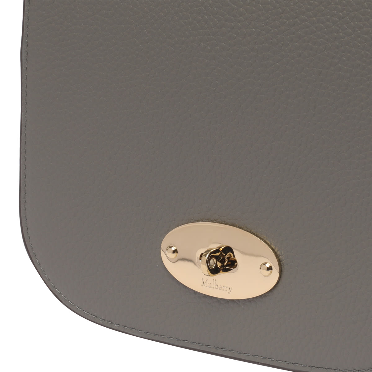 Shop Mulberry Small Darley Satchel Classic Bag In Grey