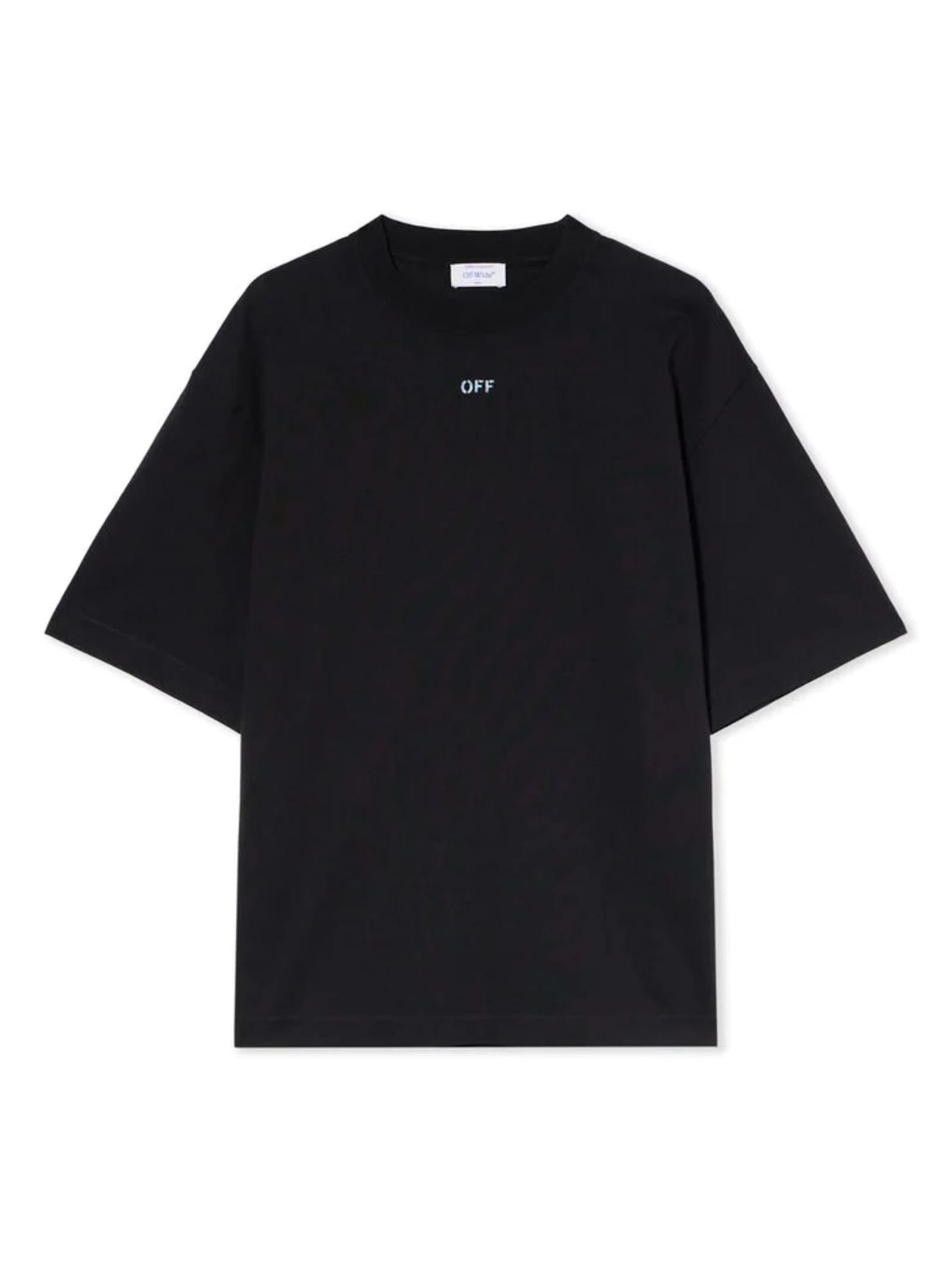 Off-white Arrow Motif T-shirt In Black
