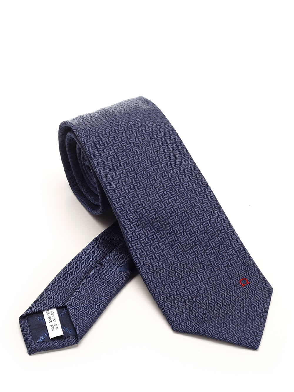 Shop Ferragamo Silk Tie In Blue