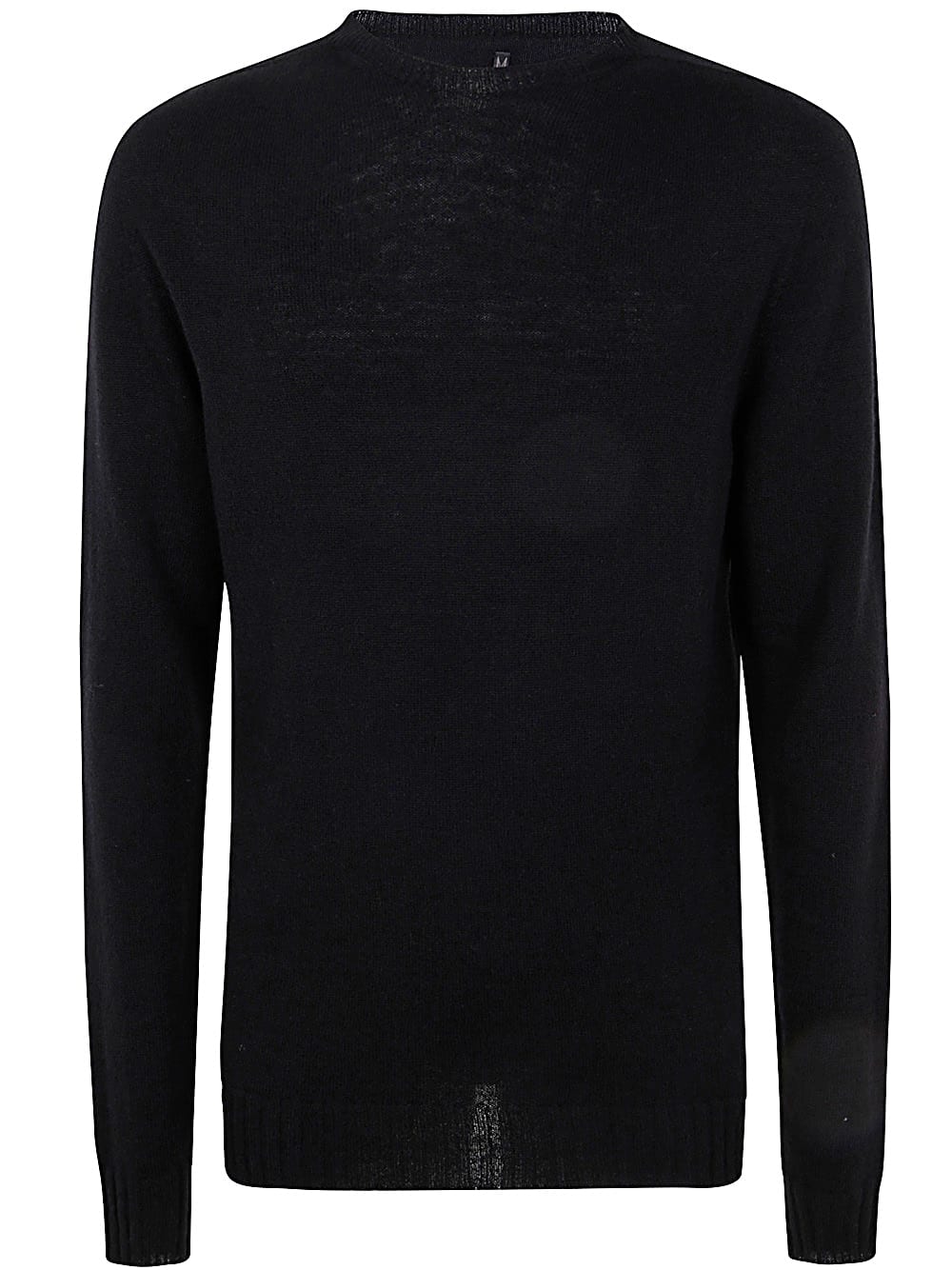 Shop Md75 Round Neck Cashmere Sweater In Black