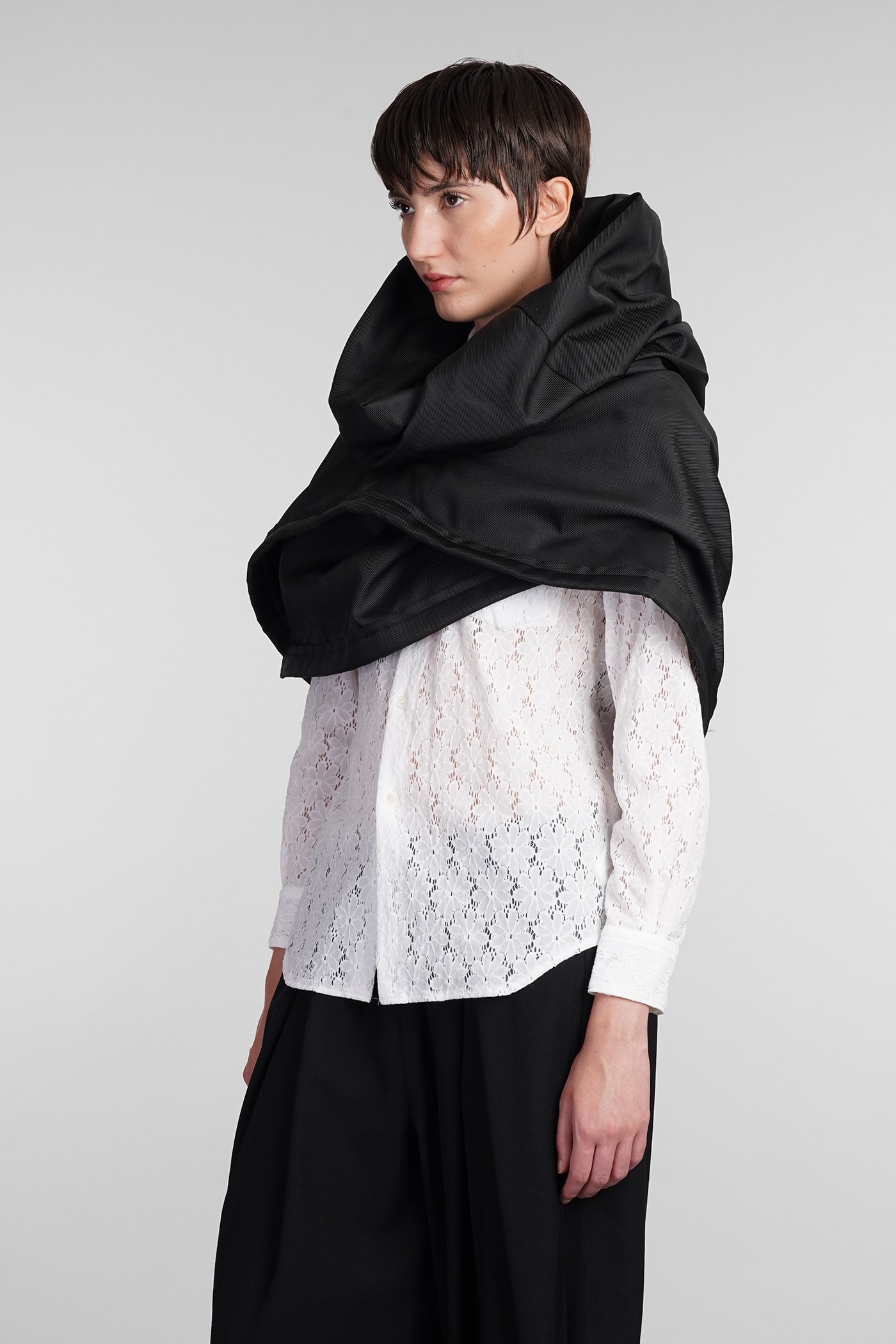 Shop Comme Des Garçons Shrug In Black Polyester