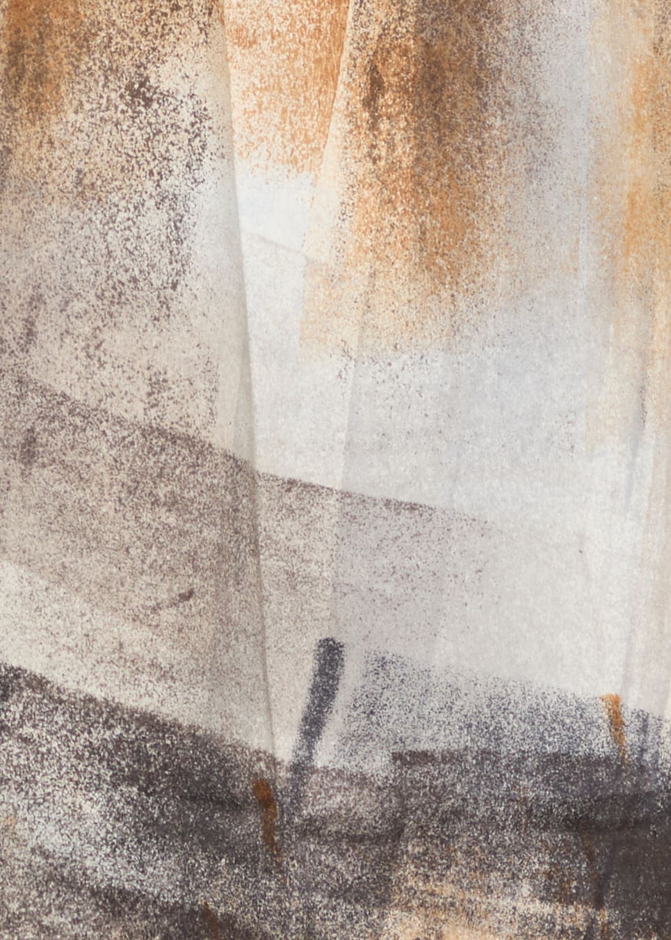 Avant Toi Graphic-print Elasticated-waist Skirt In Brown