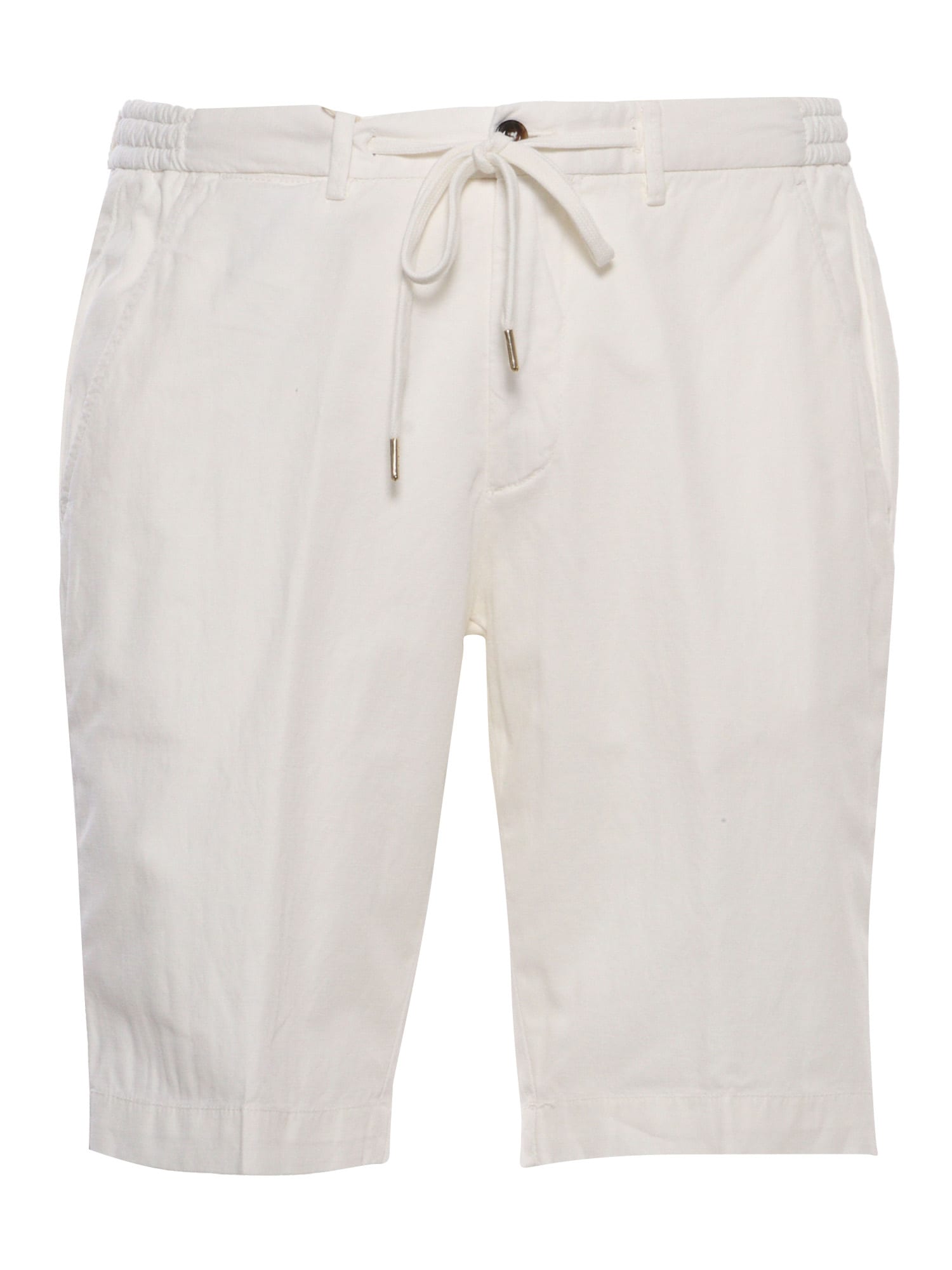 1949 White Bermuda Shorts