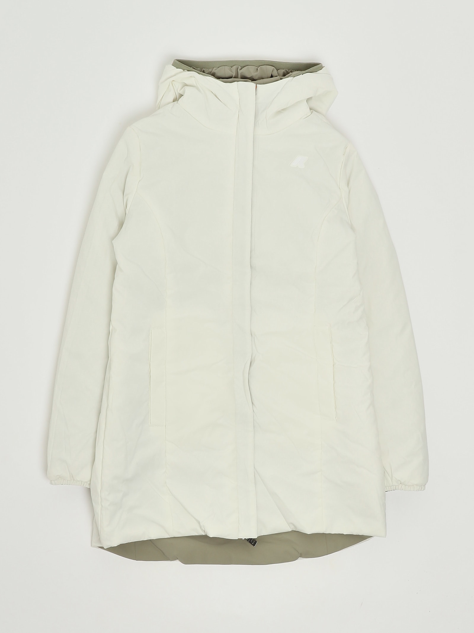 K-way Denise St Warm Double Jacket Jacket In Green