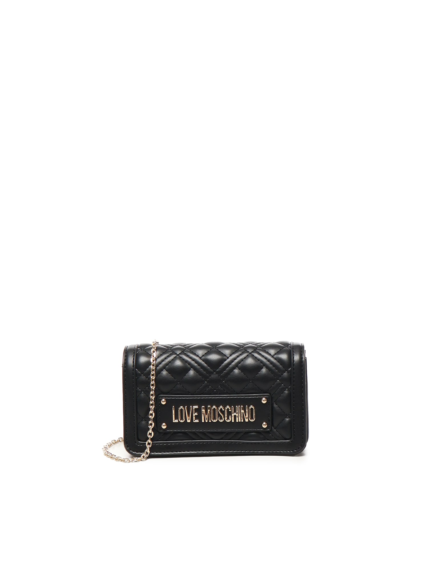 Wallet With Chain And Logo