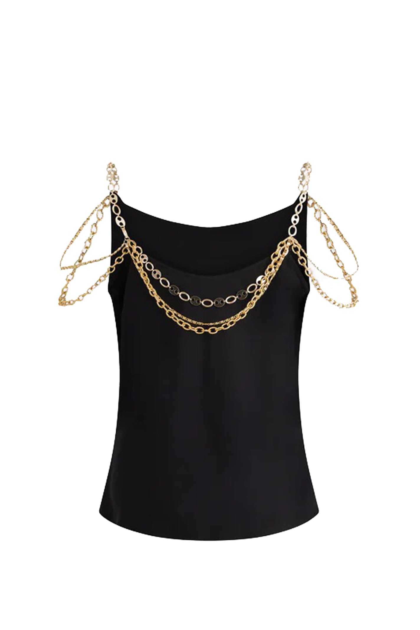 Shop Rabanne Top In Black