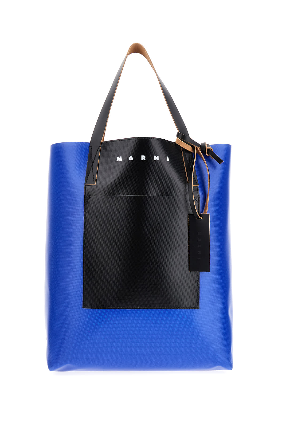 Two-tone Polyester Tribeca Shopping Bag