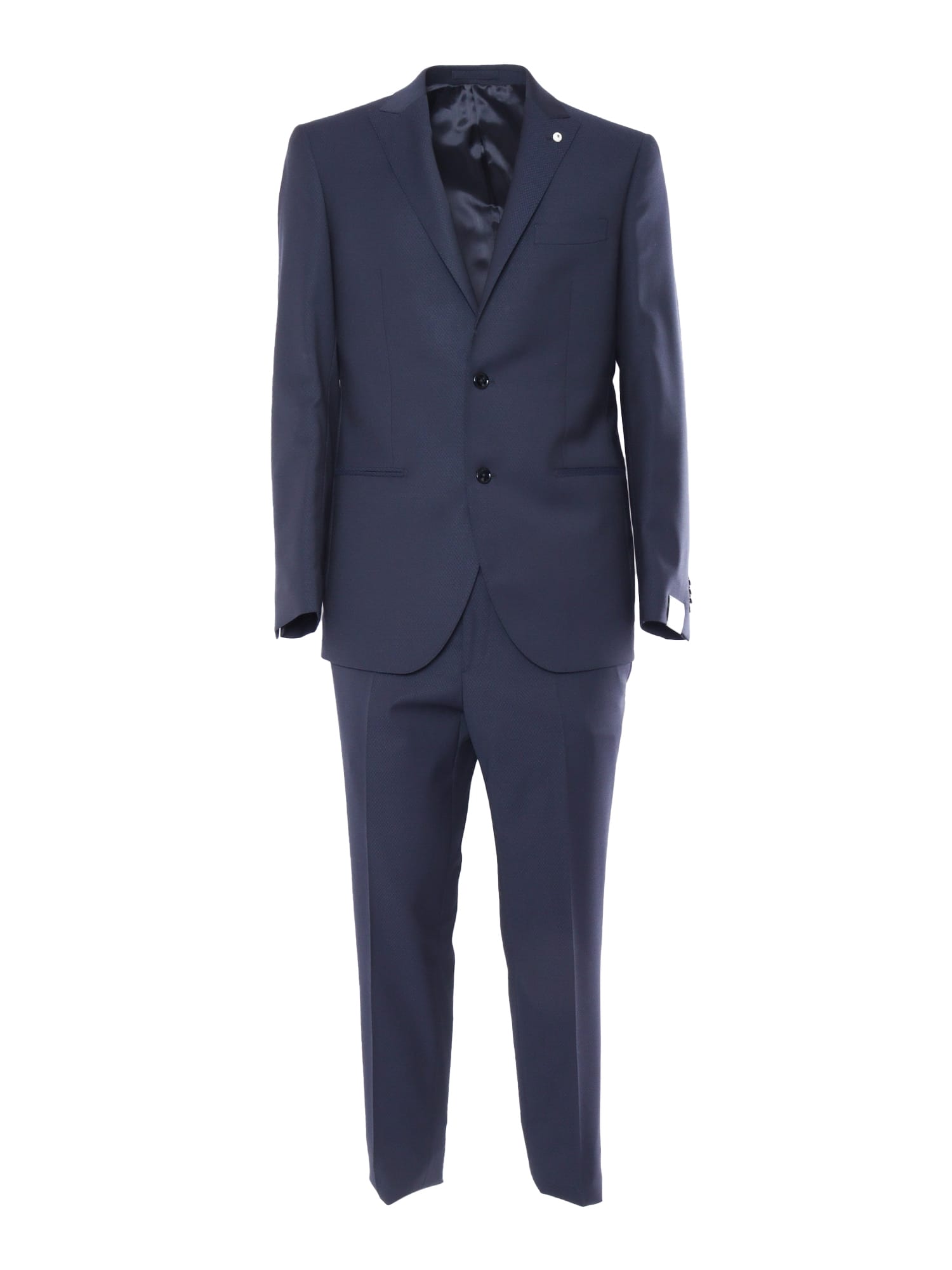 L.b.m 1911 2-pieces Elegant Suit In Blue