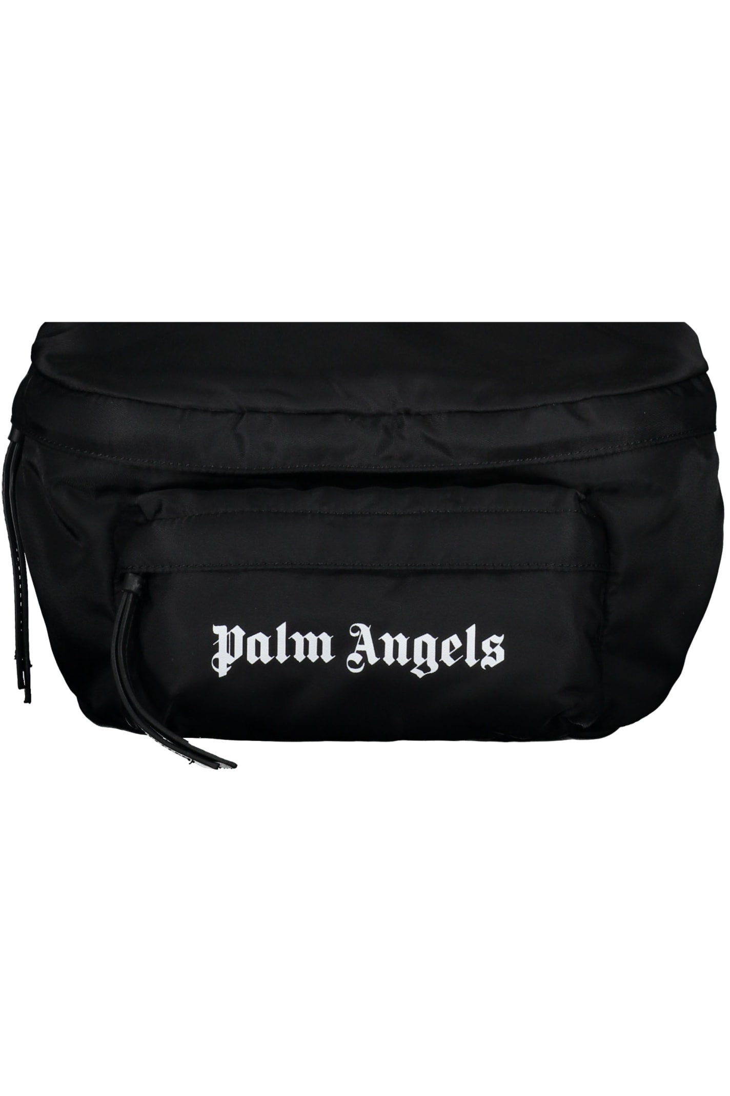 Palm Angels Nylon Belt Bag In Black