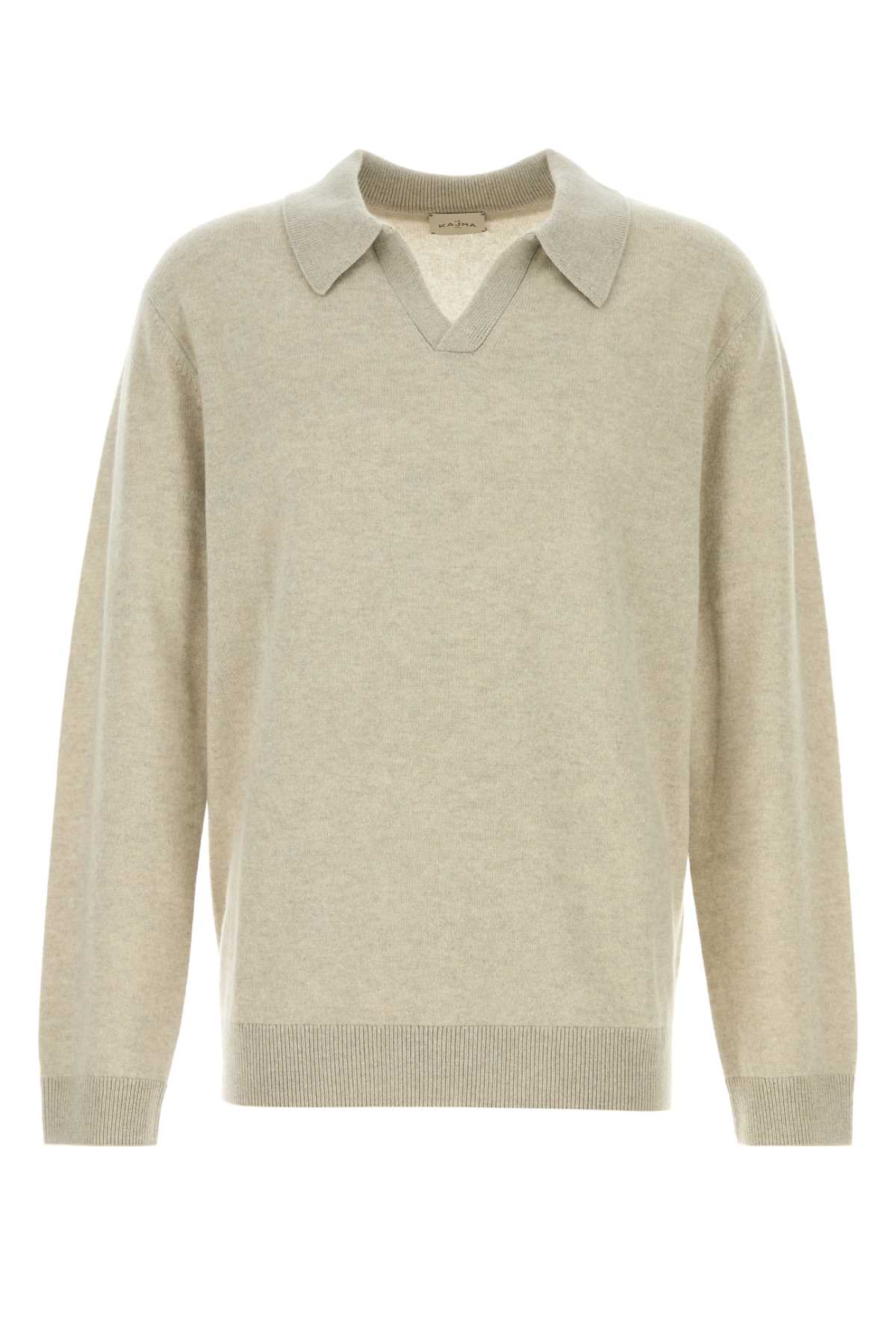 Le Kasha Sand Cashmere Sweater In Gray