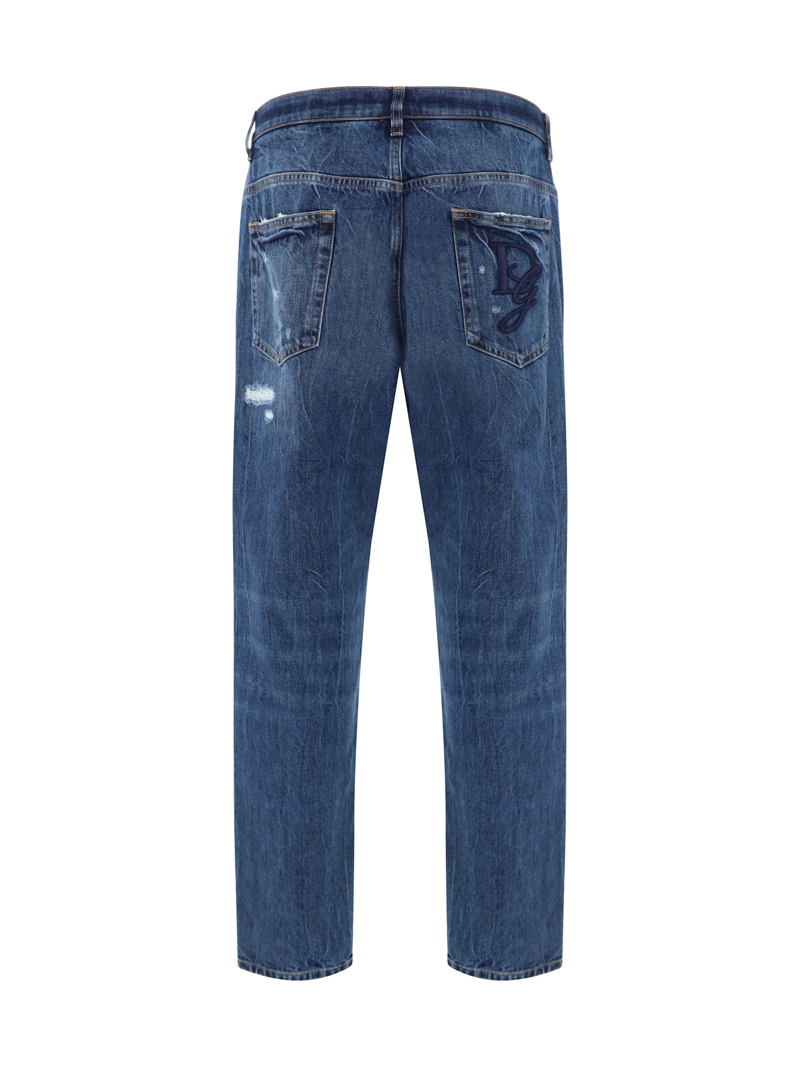 Shop Dolce & Gabbana Jeans In Variante Abbinata