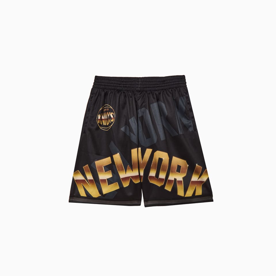 Mitchell & Ness Shorts Mitchell & ness New York Knicks Pshr1259-nykyypppblck