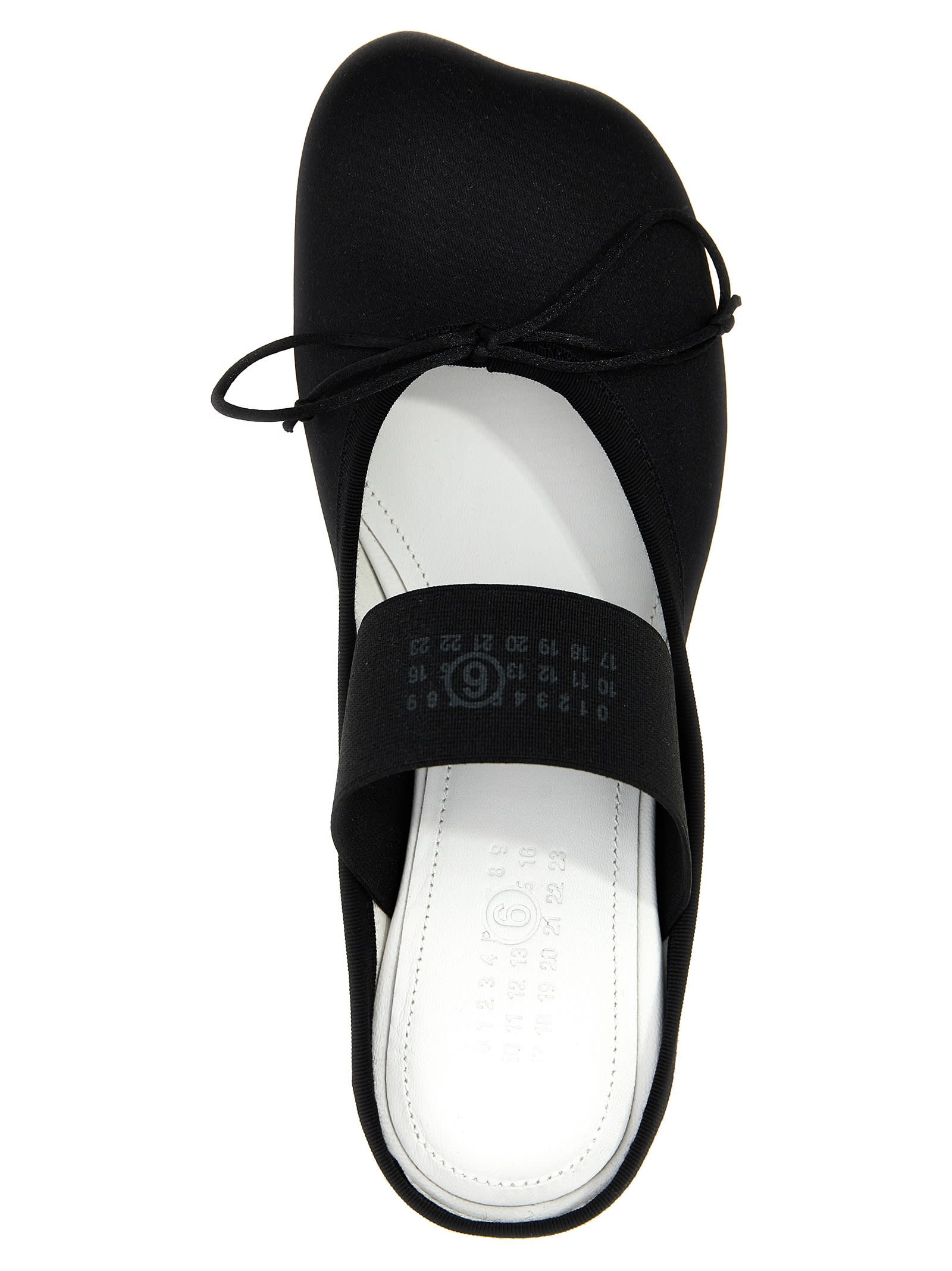 MM6 MAISON MARGIELA SLIP-ON BALLET FLATS