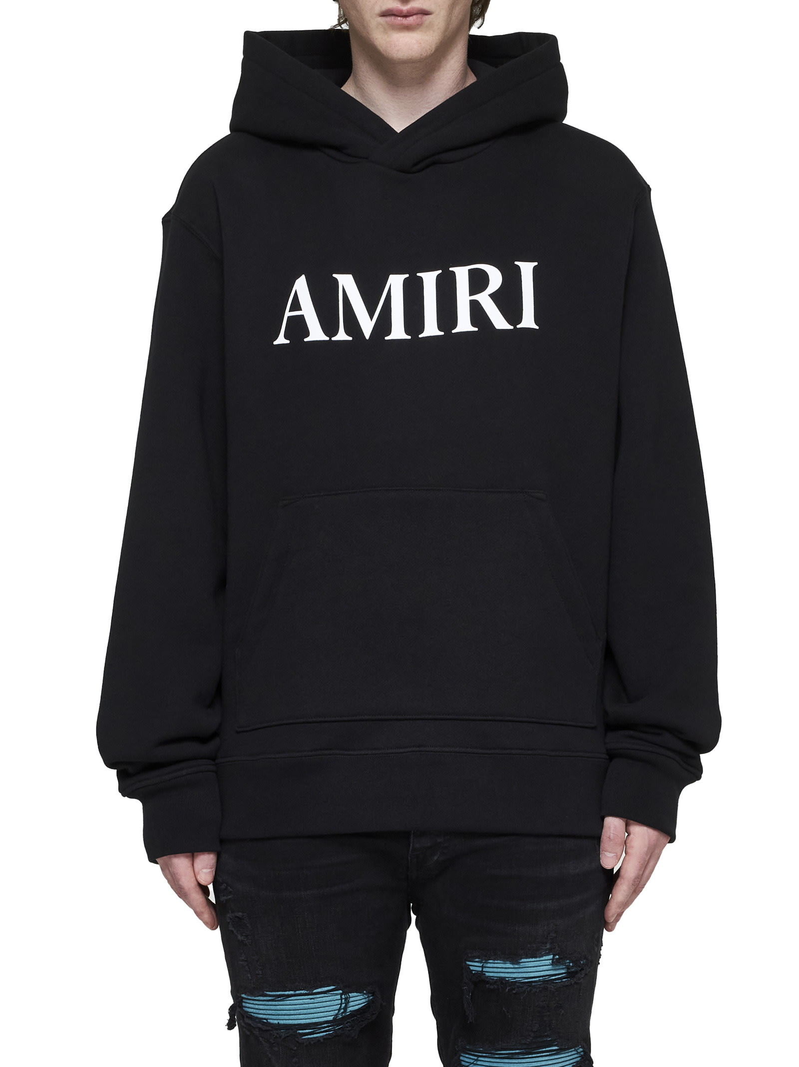 Shop Amiri Sweater In Black