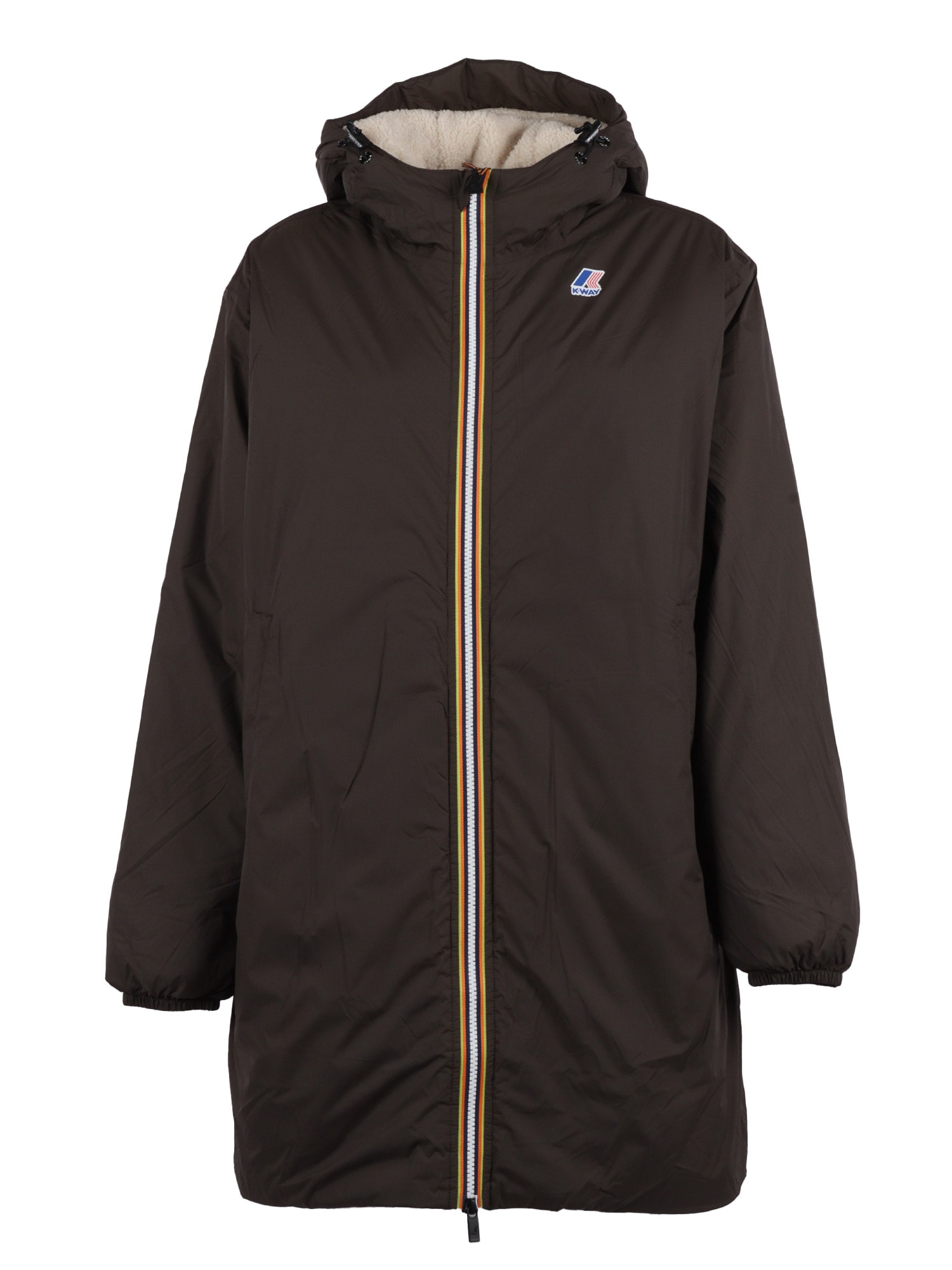 K-way Le Vrai 4.0 Eiffel East Orsett Down Jacket In Black