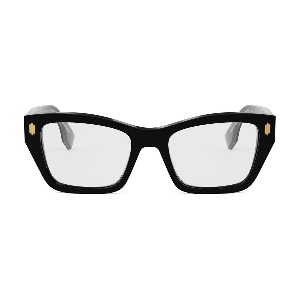 Fendi Rectangular Optical Glasses In Black