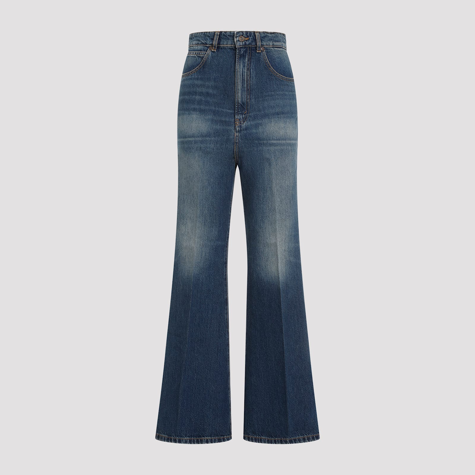 Wide Leg Kick Jeans