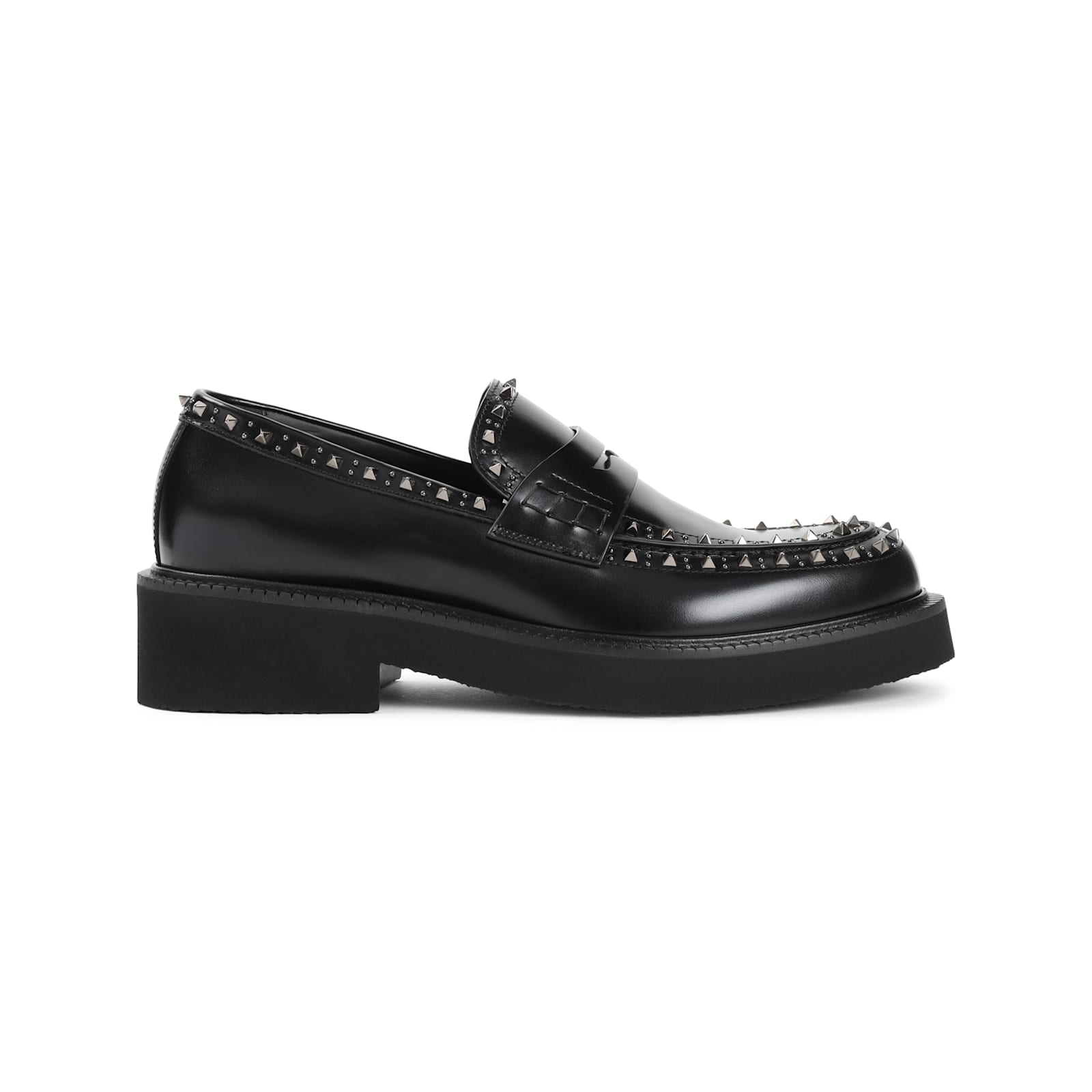 Shop Valentino Gentleglam Loafer In No Nero