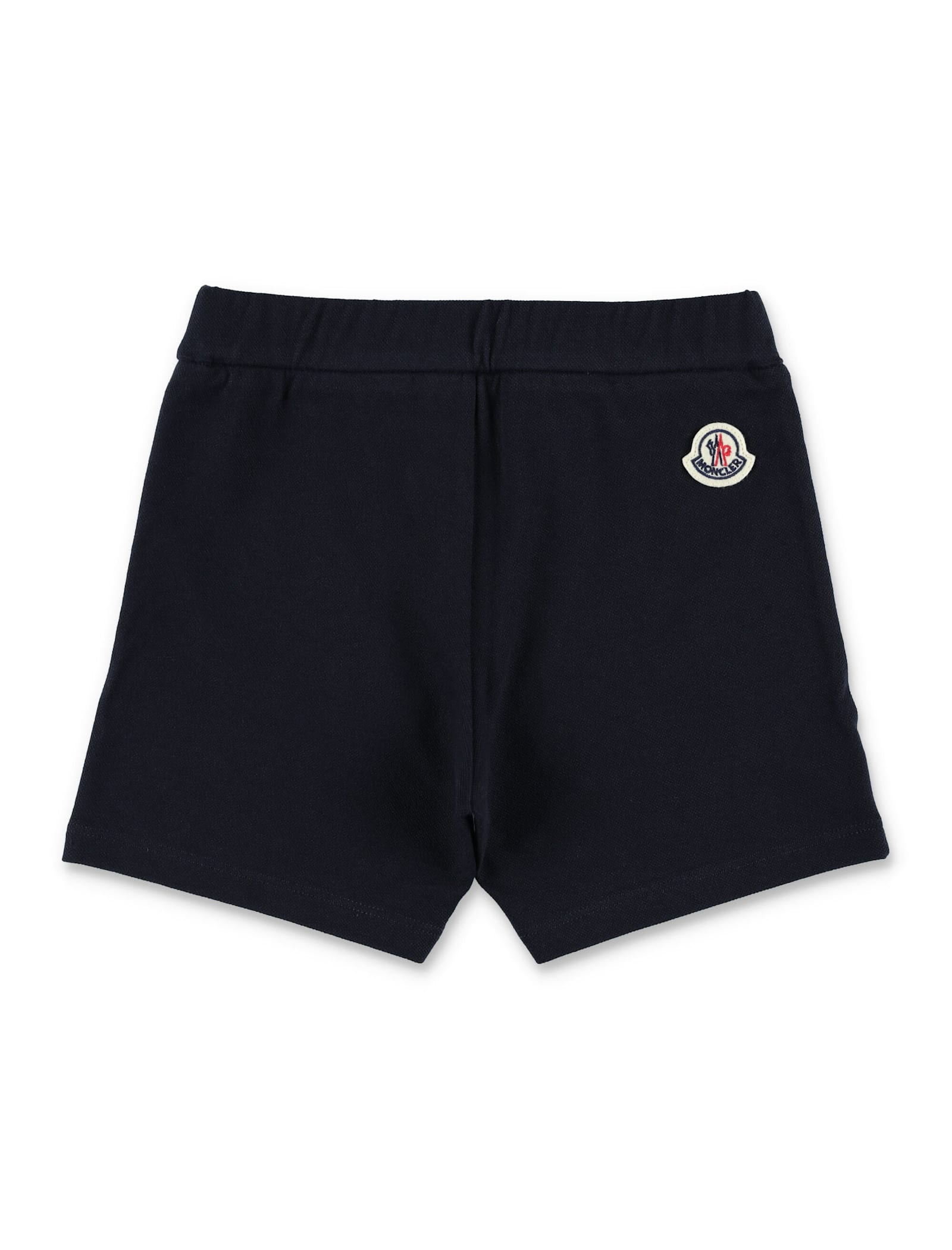 Moncler Kid - Tricolour-trimmed Cotton Piquet Set In Navy
