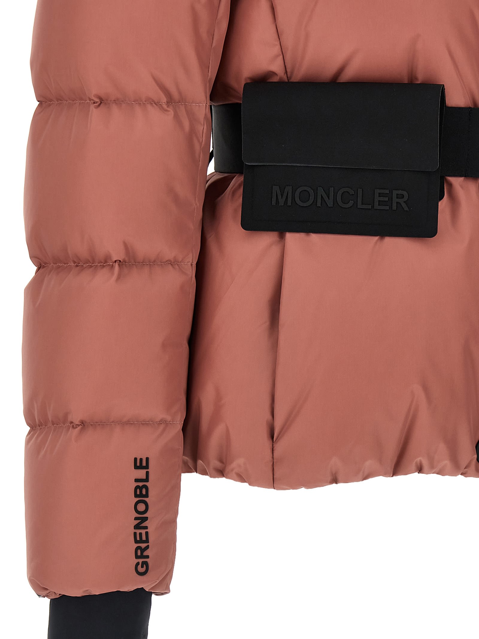 Shop Moncler Bouquetin Down Jacket In Multicolour