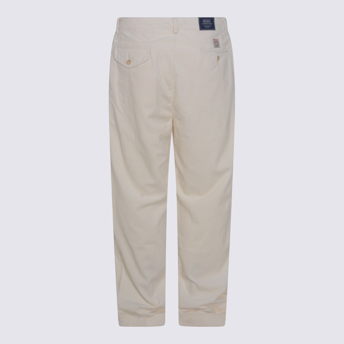 Polo Ralph Lauren Pantaloni Warm White In White