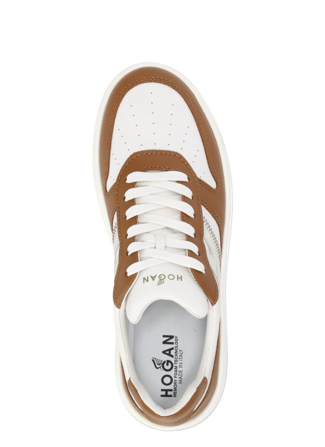 Hogan H630 Sneakers In Brown