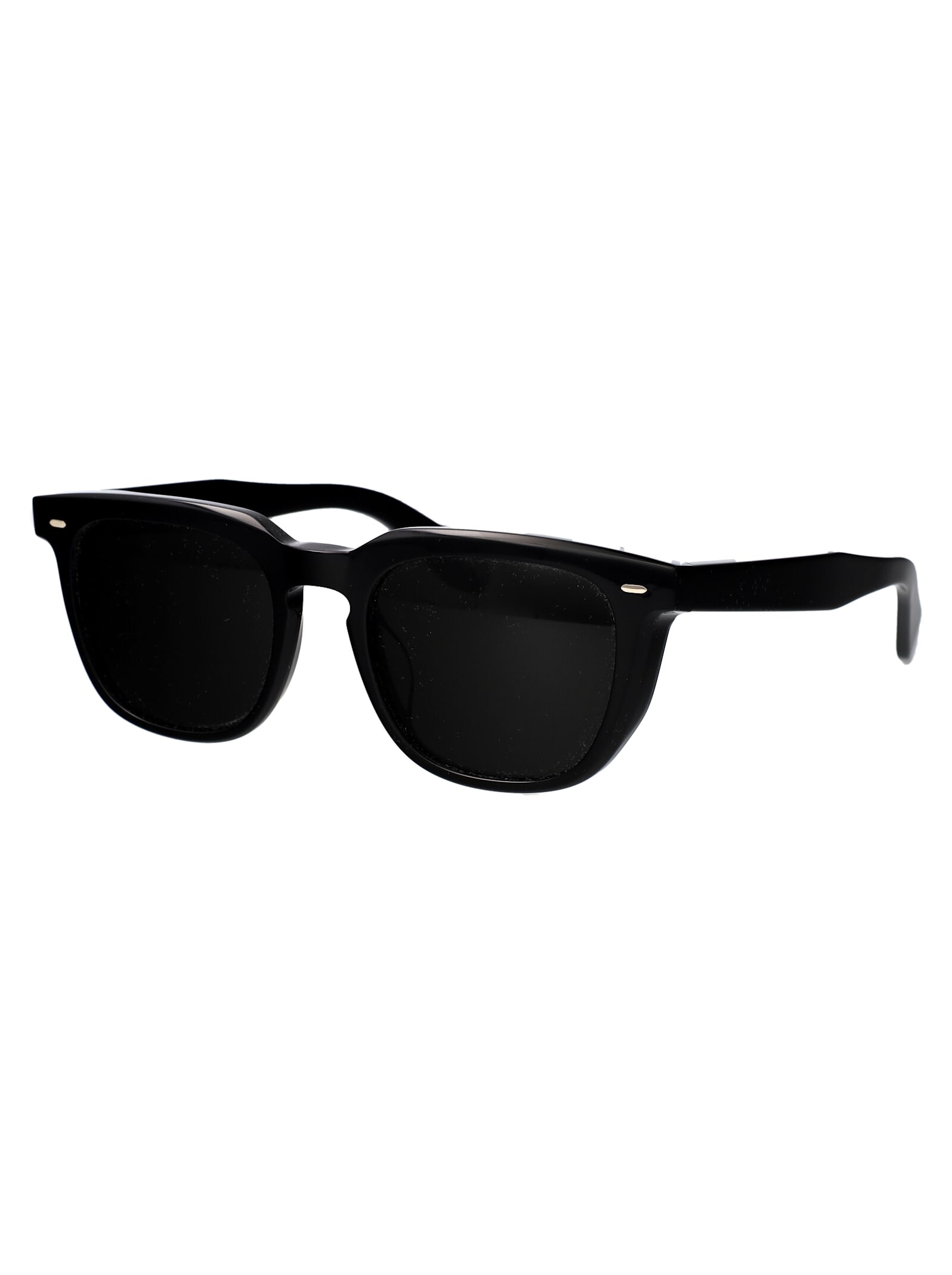 Shop Oliver Peoples N.06 Sun Sunglasses In 1731p1 Black