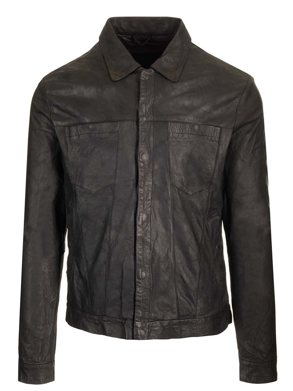 Jacket Brushed Vegetal Lamb Leather