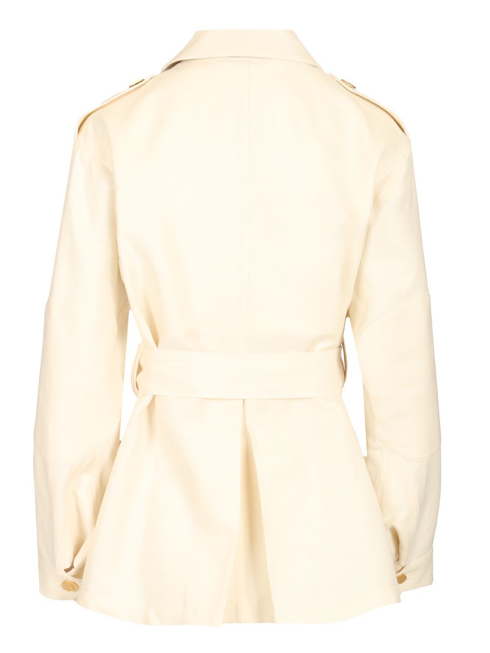 Sealup Sahara Jacket In Parachute Canvas Jackets White In Yellow