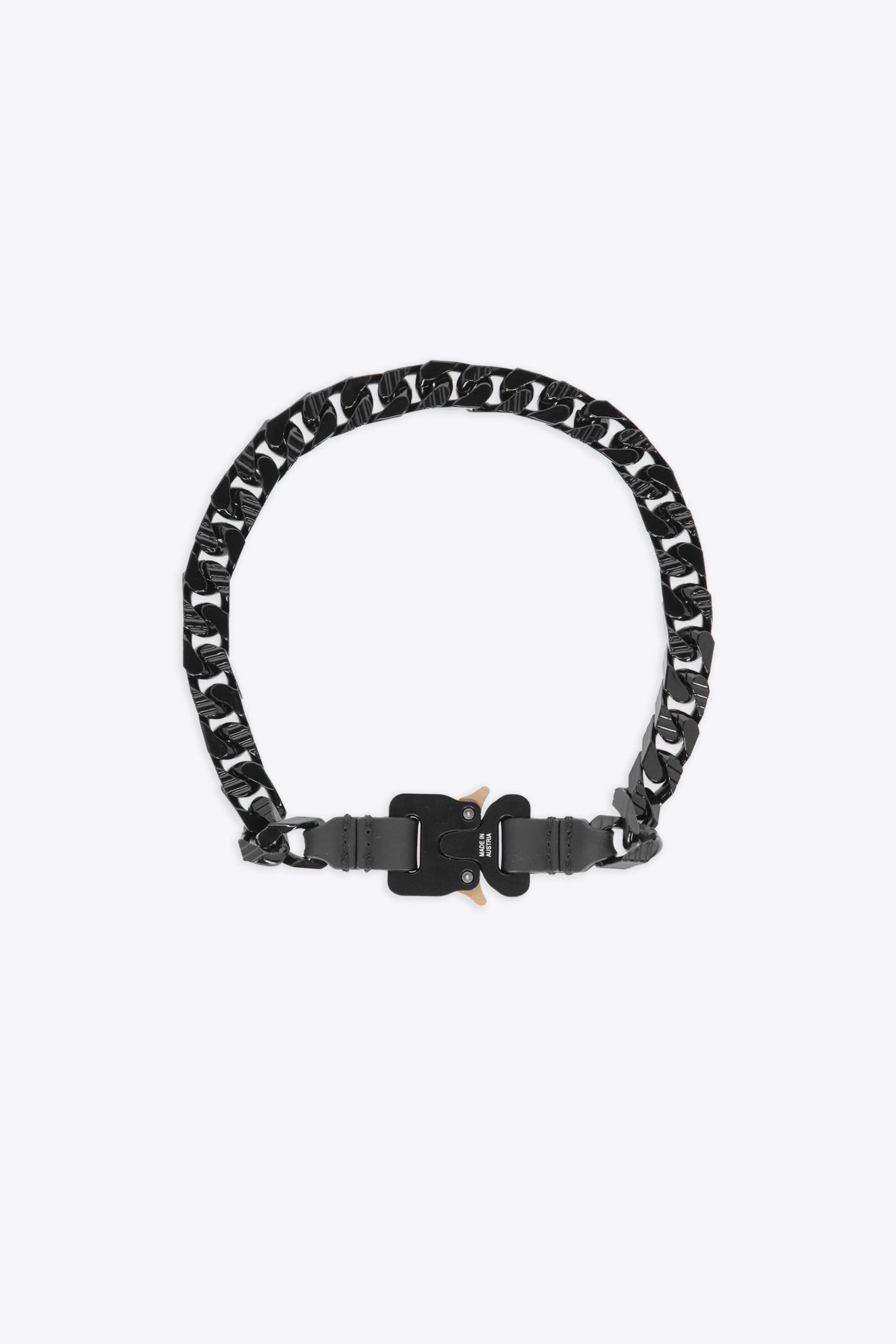 Shop Alyx Colored Chain Necklace Black Metal Chain Necklace With Rollercoaster Buckle - Colored Chain Necklace