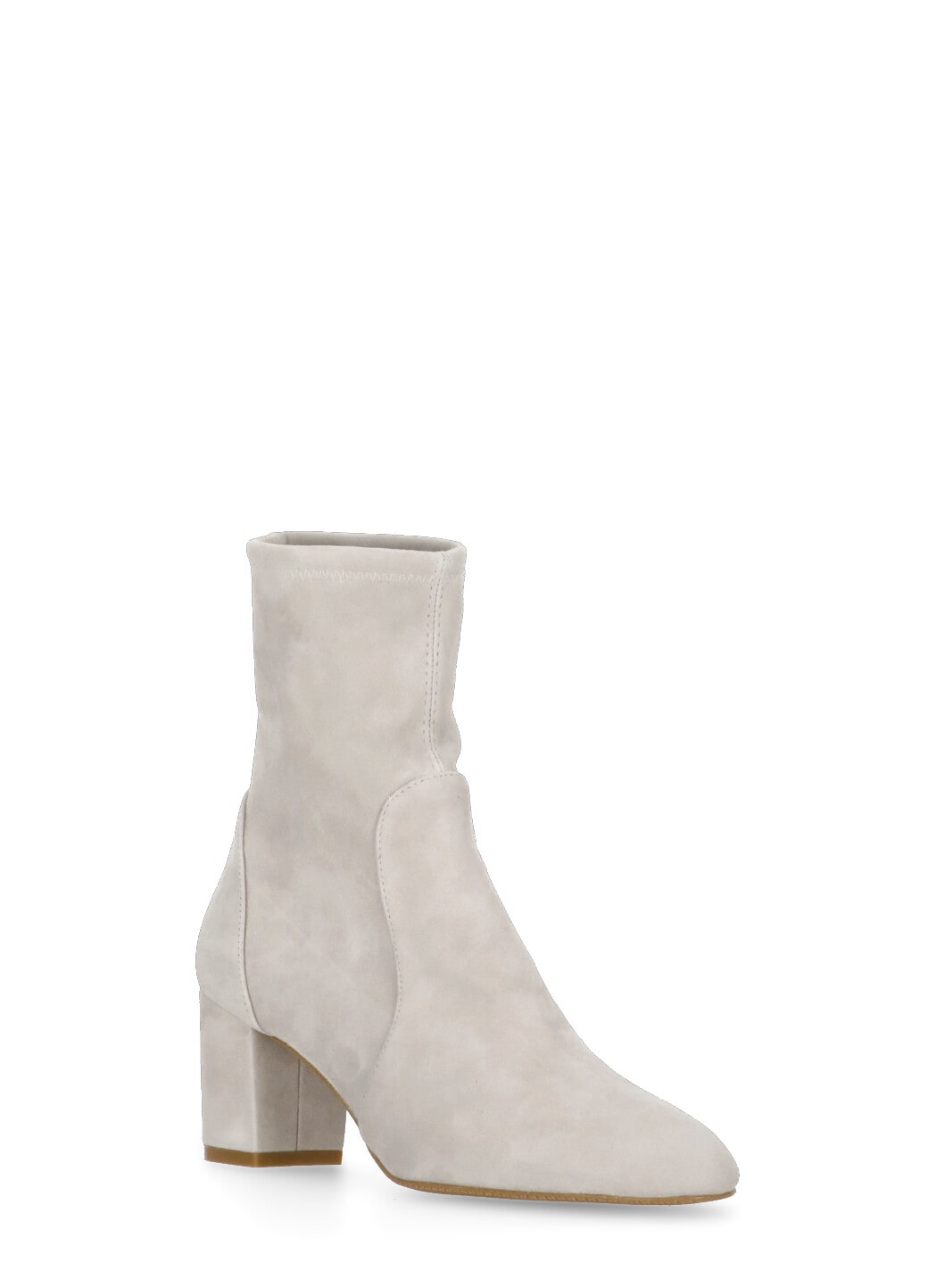 Stuart Weitzman 60mm Yuliana Suede Boots In Gray