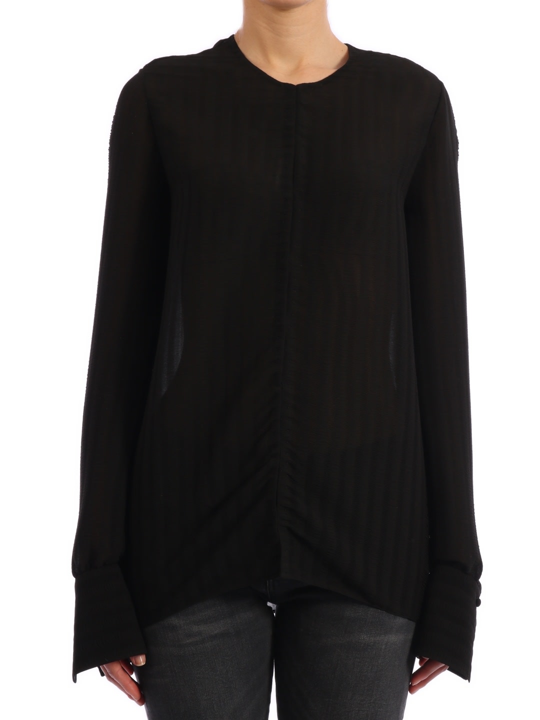 THE ROW BRUNA BLOUSE IN GEORGETTE,11286576