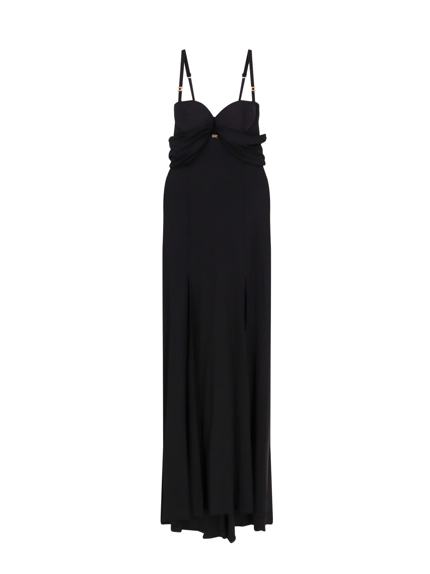 Elisabetta Franchi Corset red Carpet Dress