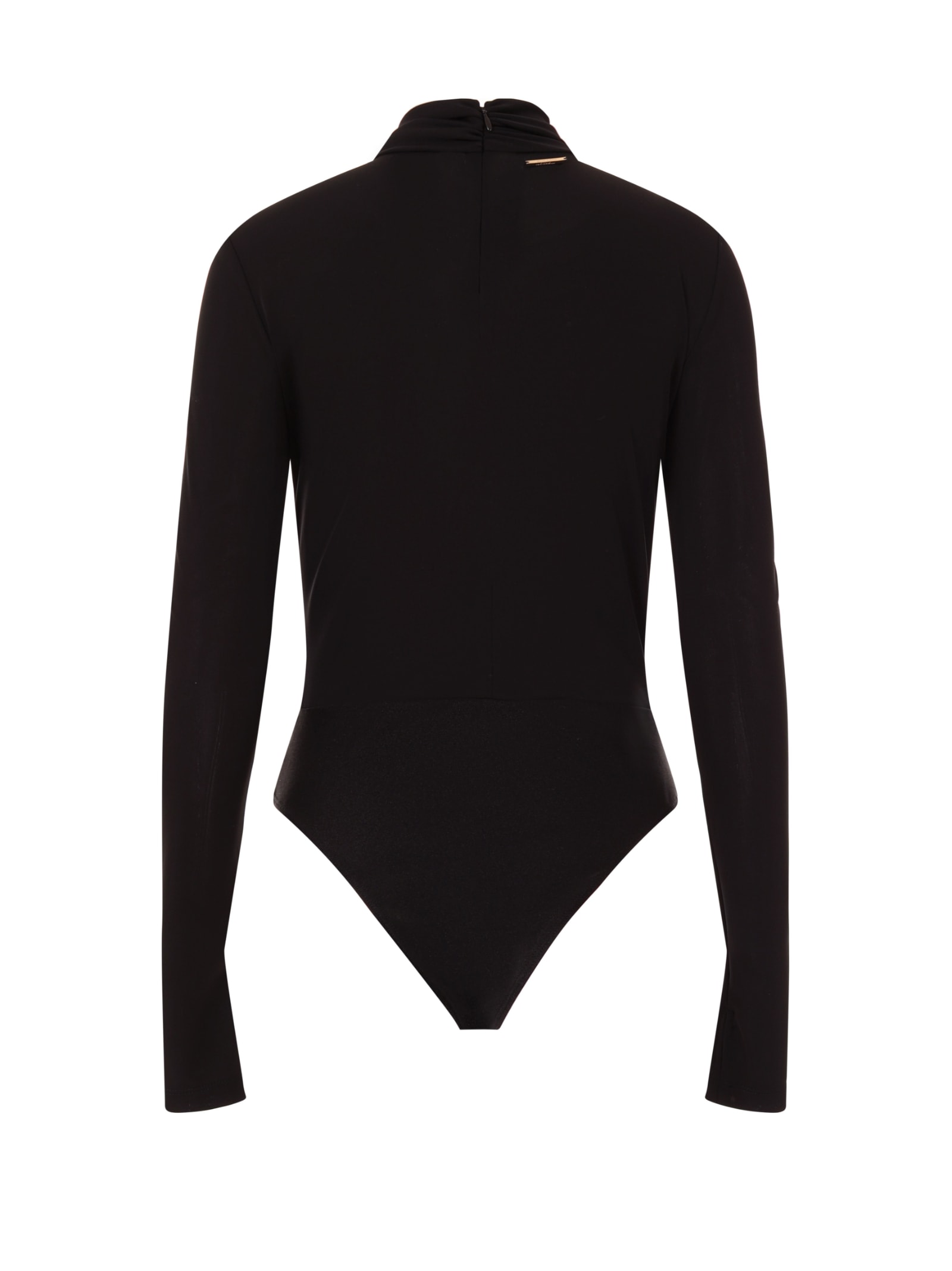 Roberto Cavalli Just Cavalli Body With Long Sleeves In Black