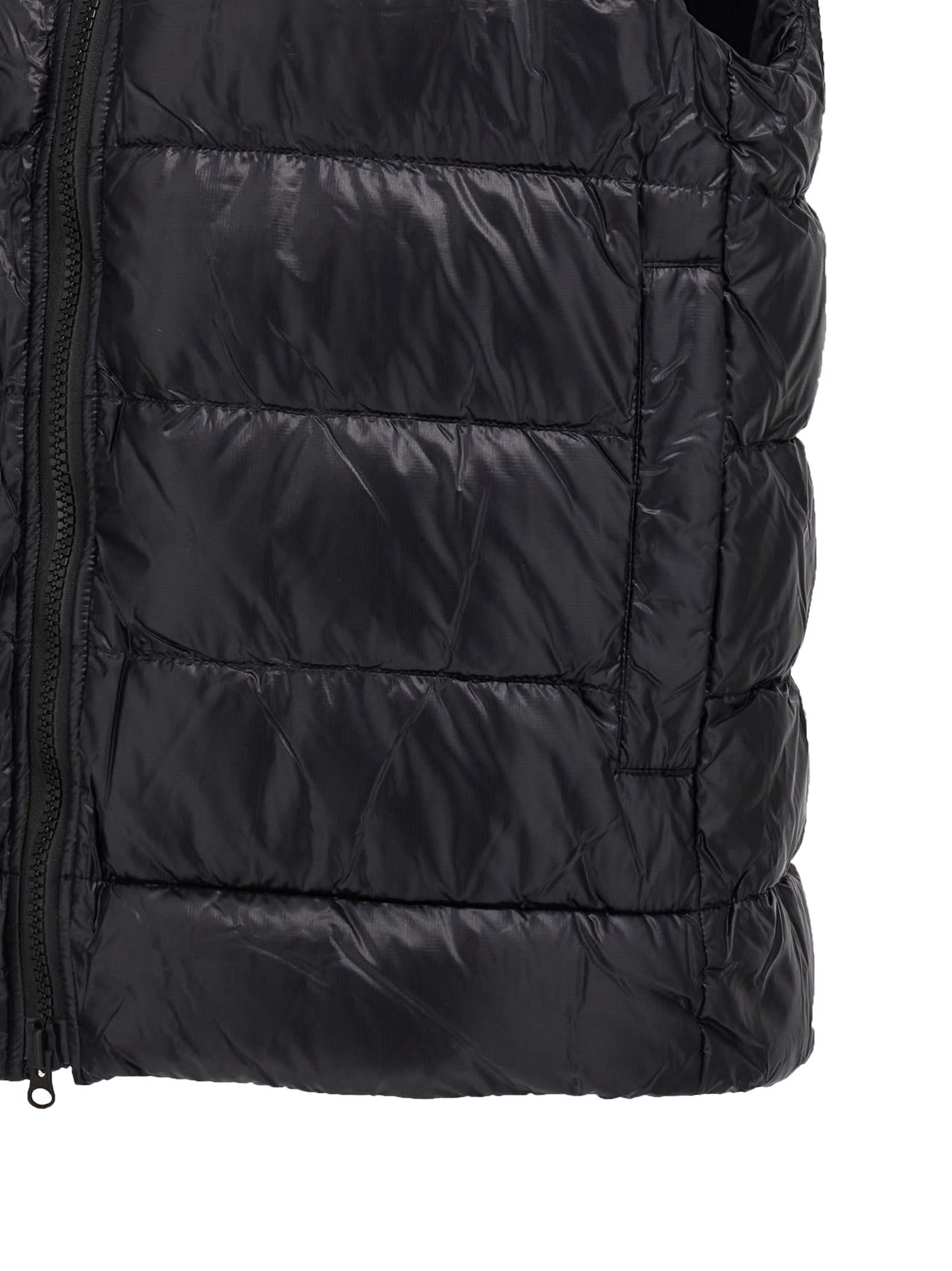 Shop Canada Goose Crofton Vest In Black