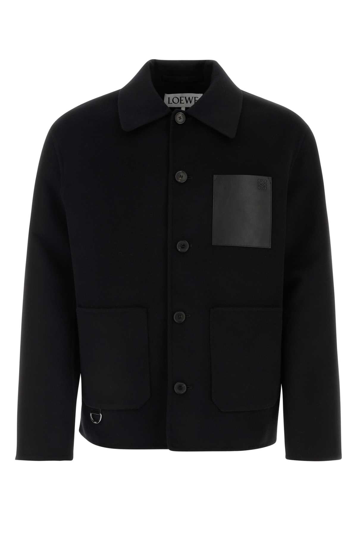 Loewe Black Wool Blend Jacket