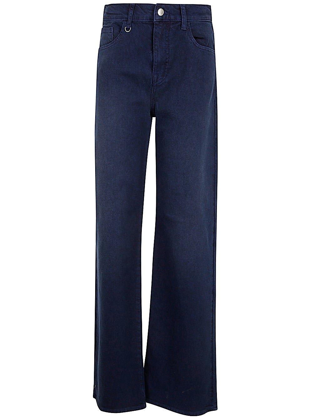 J7e Logo Plaque Straight Leg Jeans