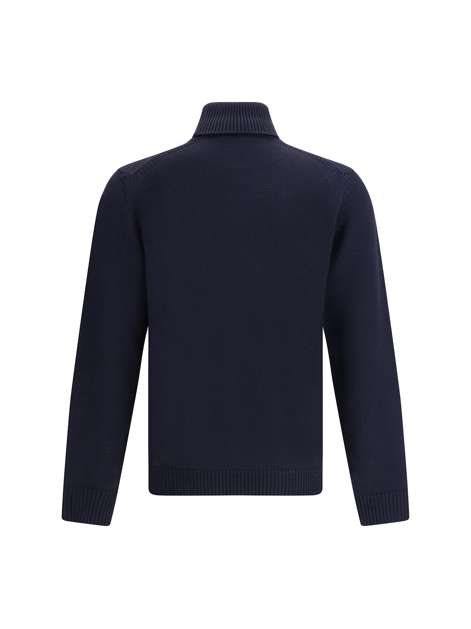 Roberto Collina Turtleneck Sweater In Blue