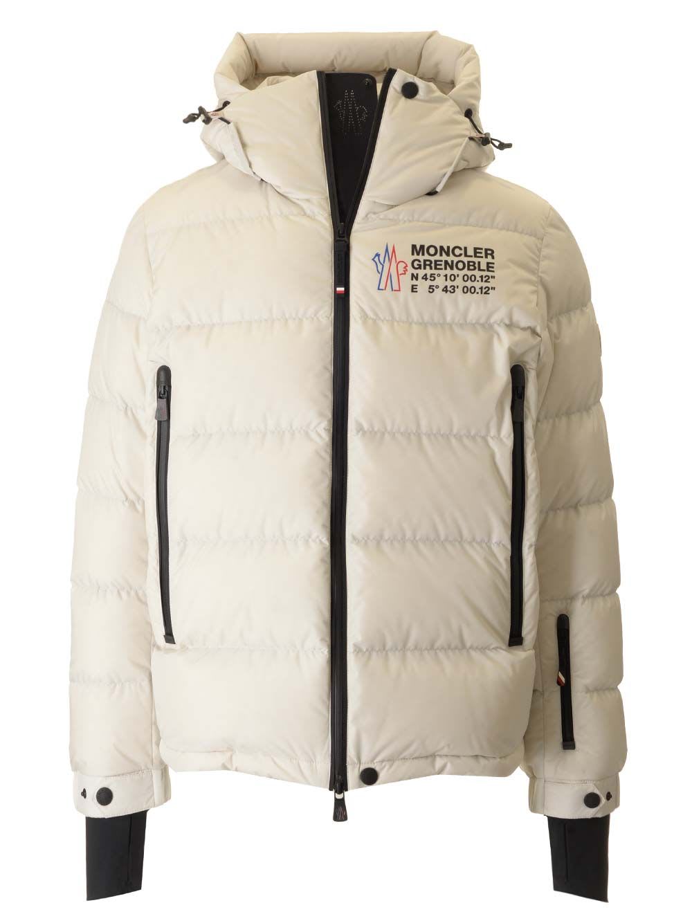 Shop Moncler Isorno Jacket In White