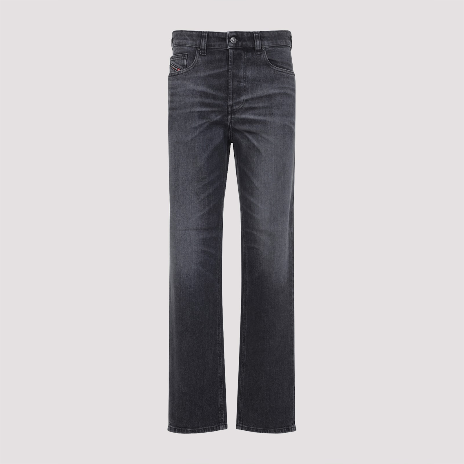 Diesel Black Denim Jeans In Black