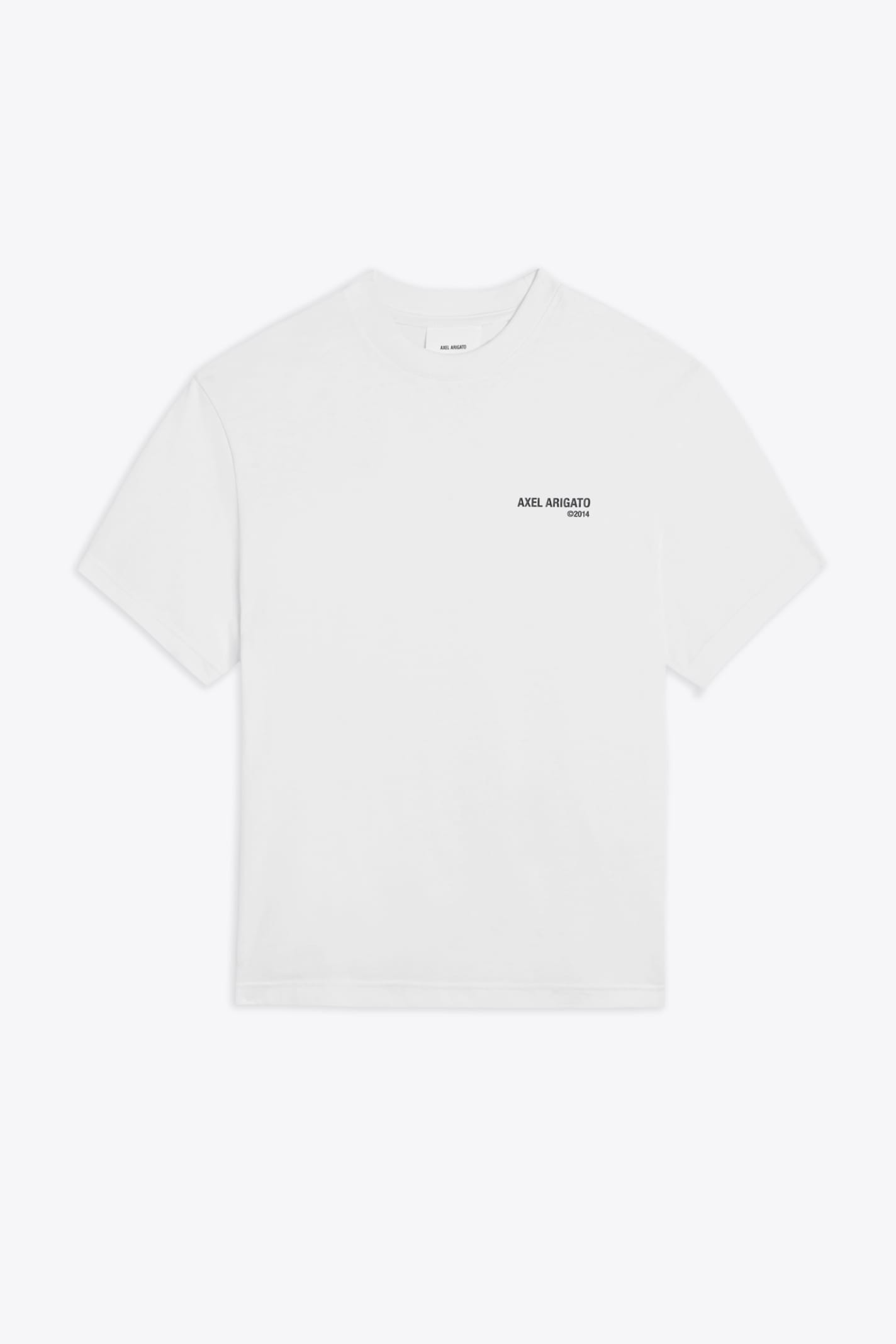 Legacy T-shirt White cotton t-shirt with chest logo - Legacy t-shirt