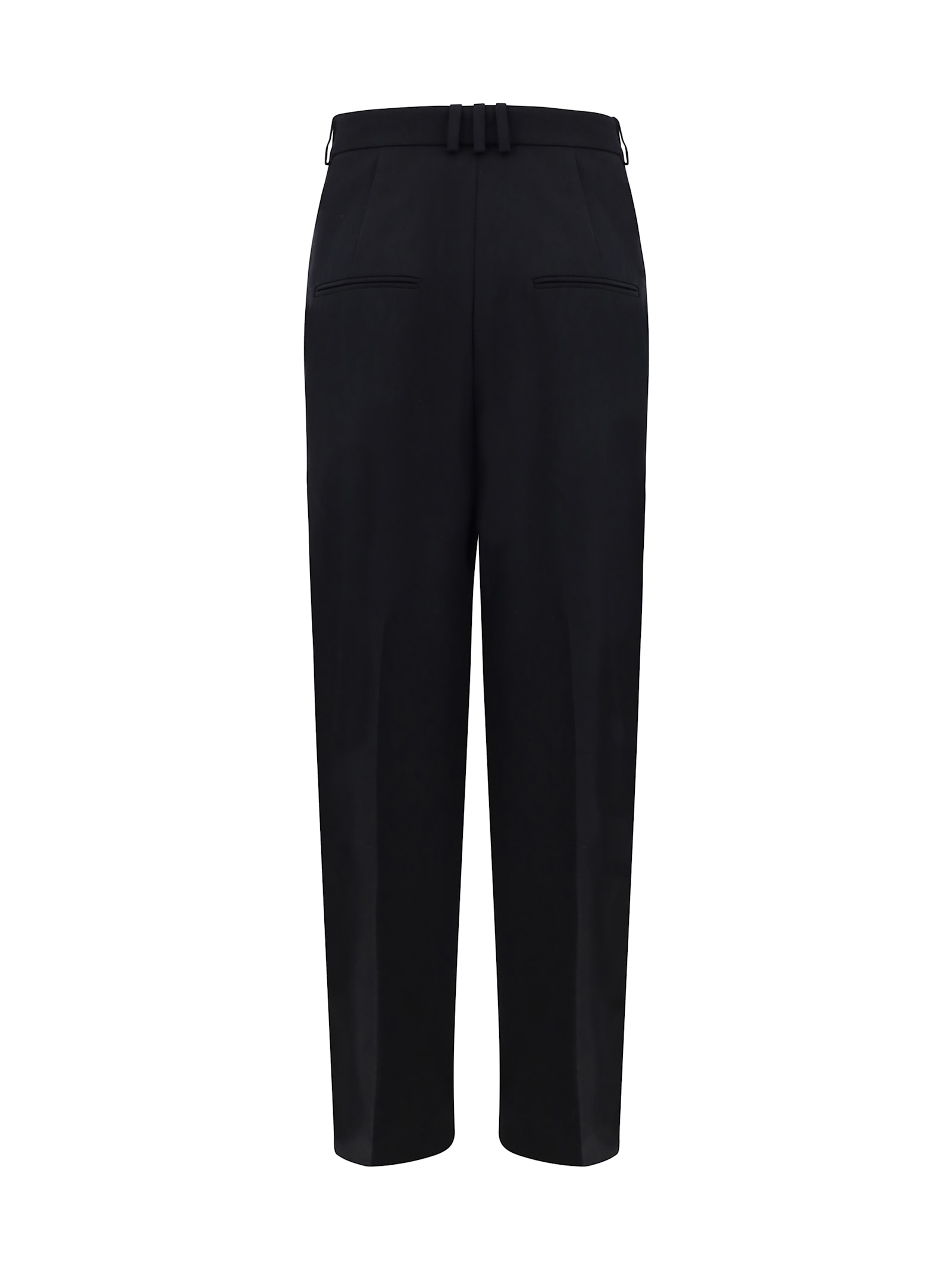 Shop Balmain Pants In Noir