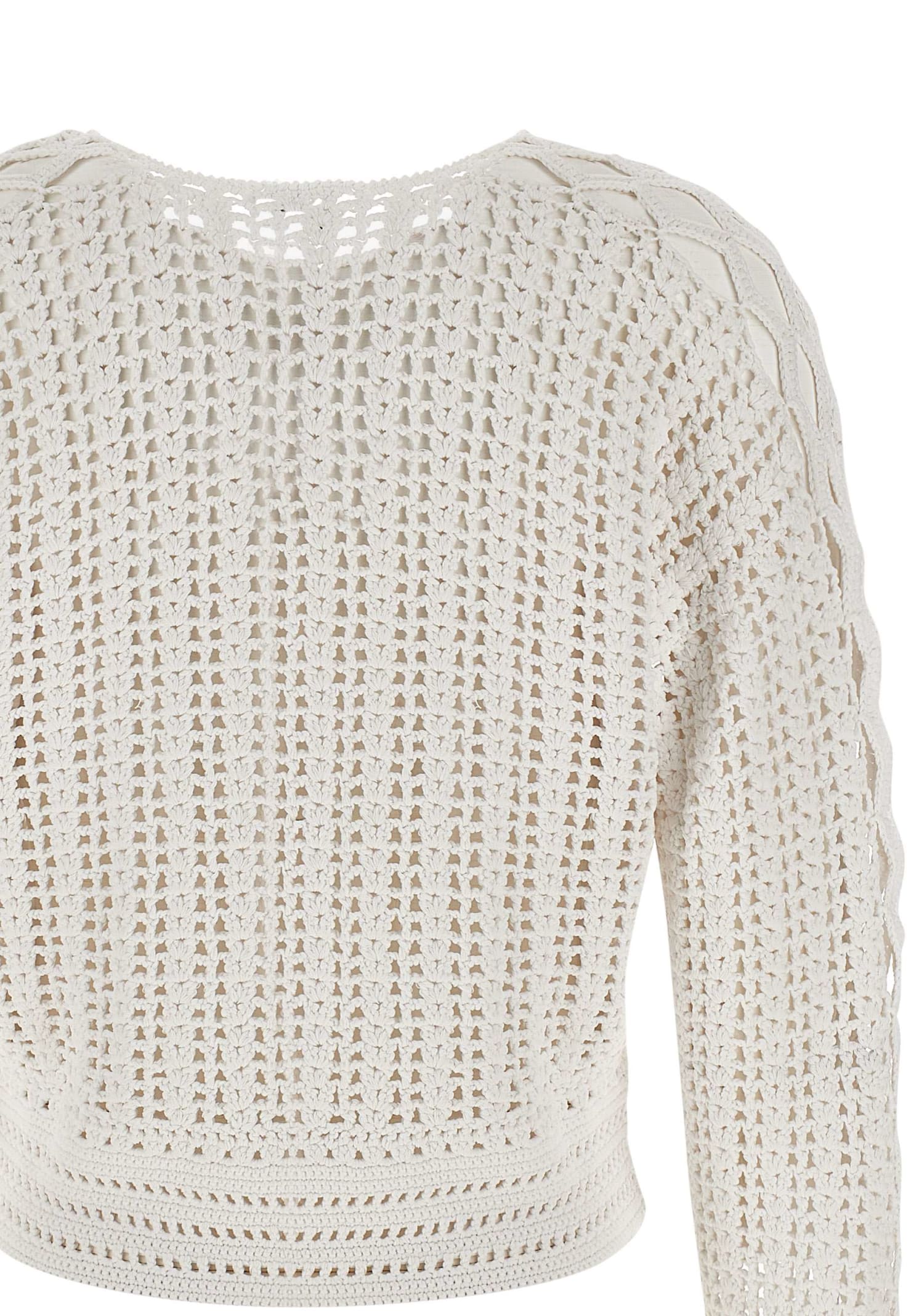 Shop Iro Kettie Sweater In White