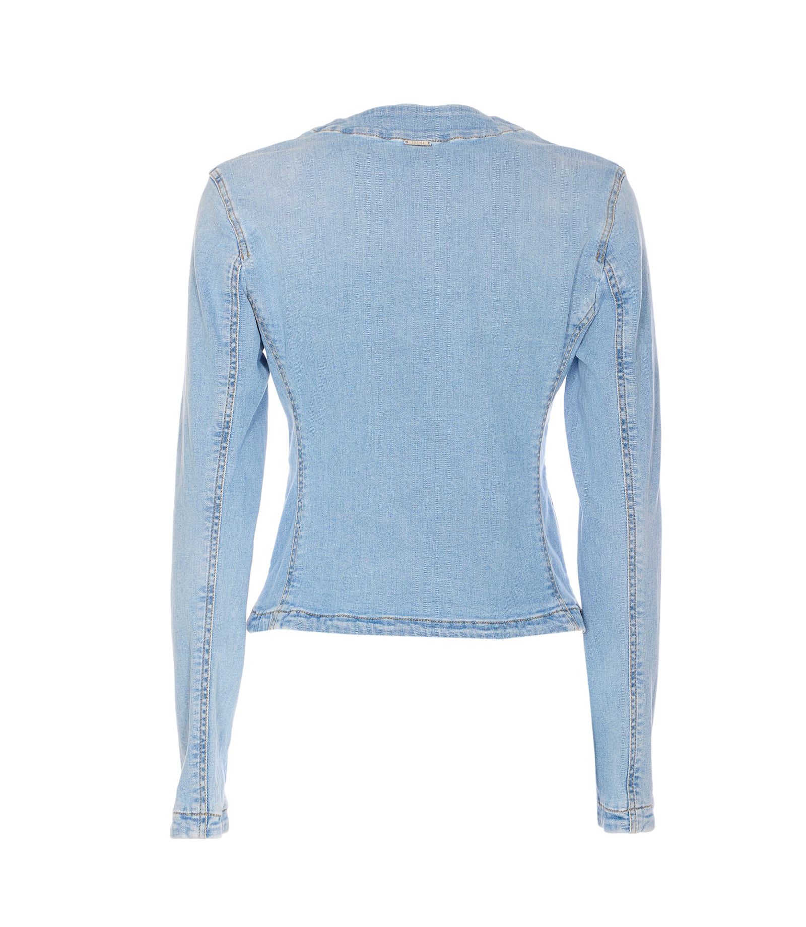 Liu •jo Jacket Liu Jo Woman Color Blue In Blue