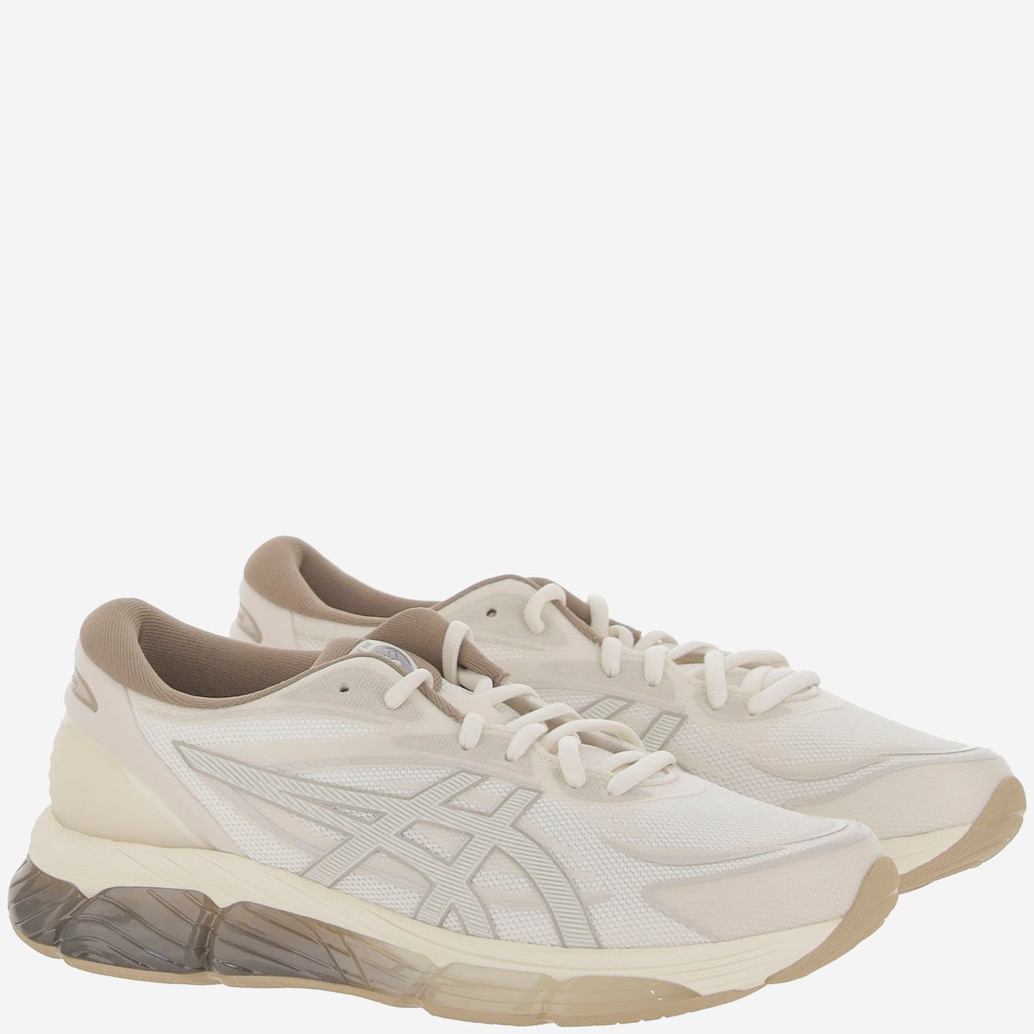 Asics Gel-quantum 360 Viii Mesh-panel Sneakers In White