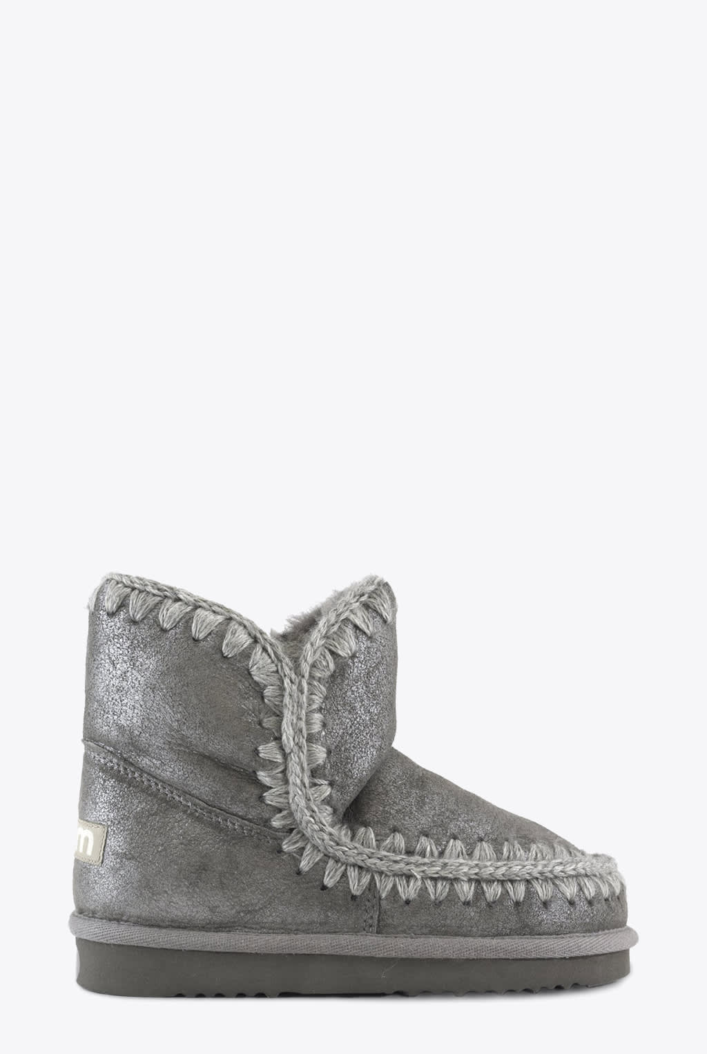 MOU ESKIMO 18 METALLIC SILVER SHEEPSKIN BOOTS - ESKIMO 18