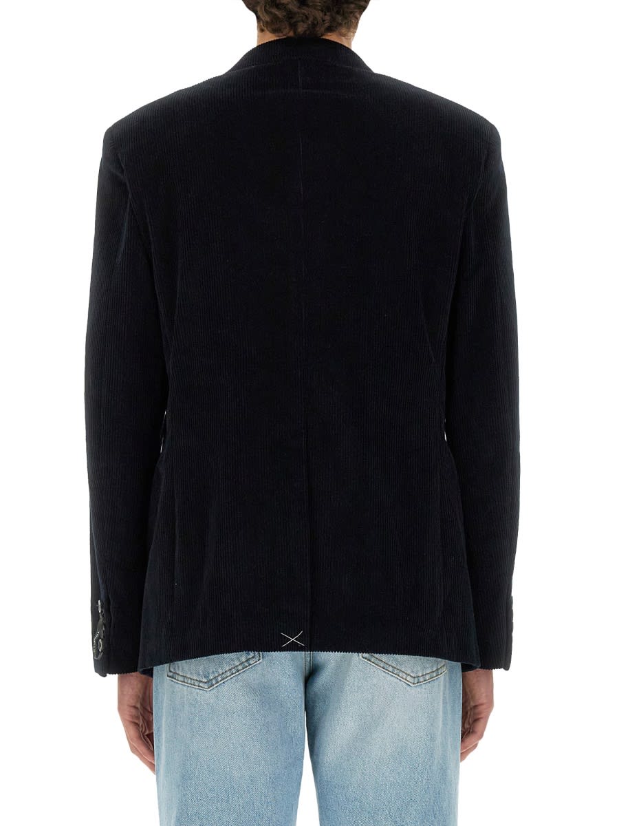 Shop Tonello Single-breasted Jacket In Blue