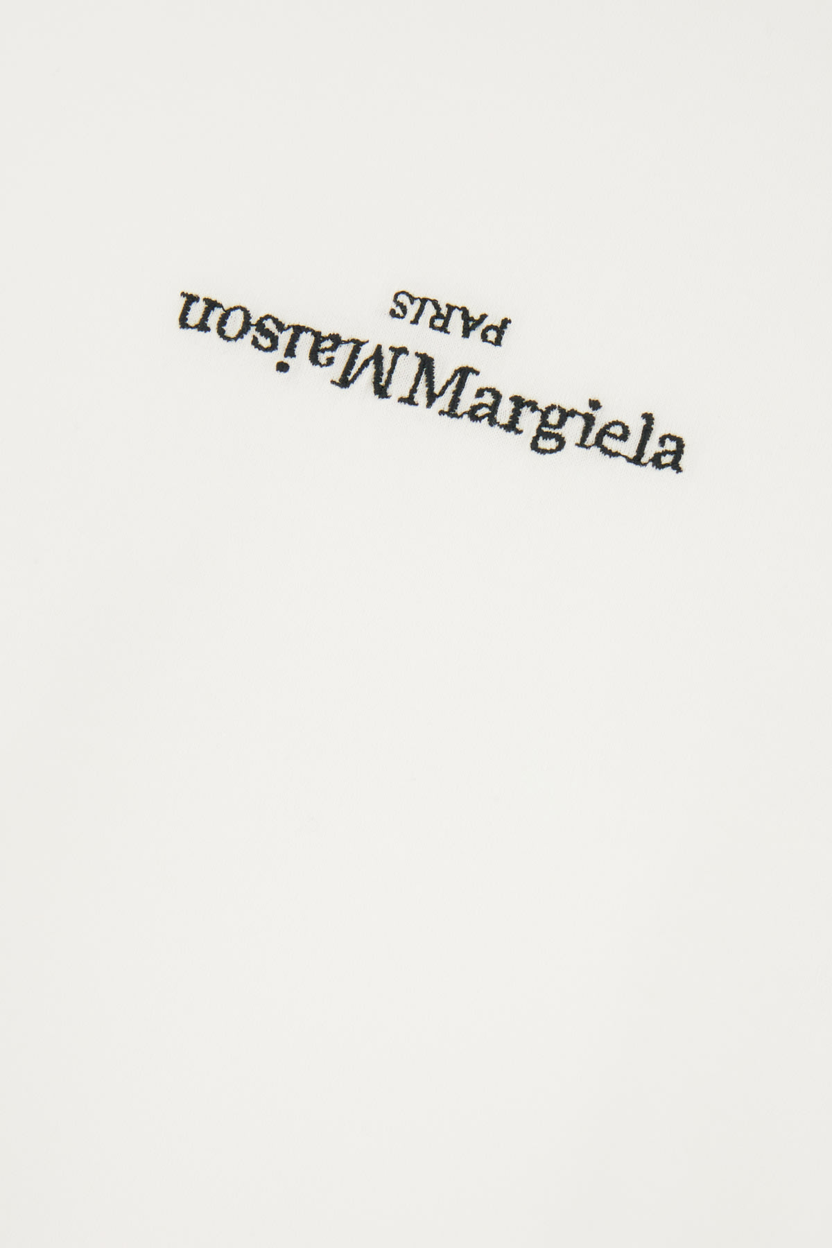 Shop Maison Margiela White Cotton T-shirt In 994