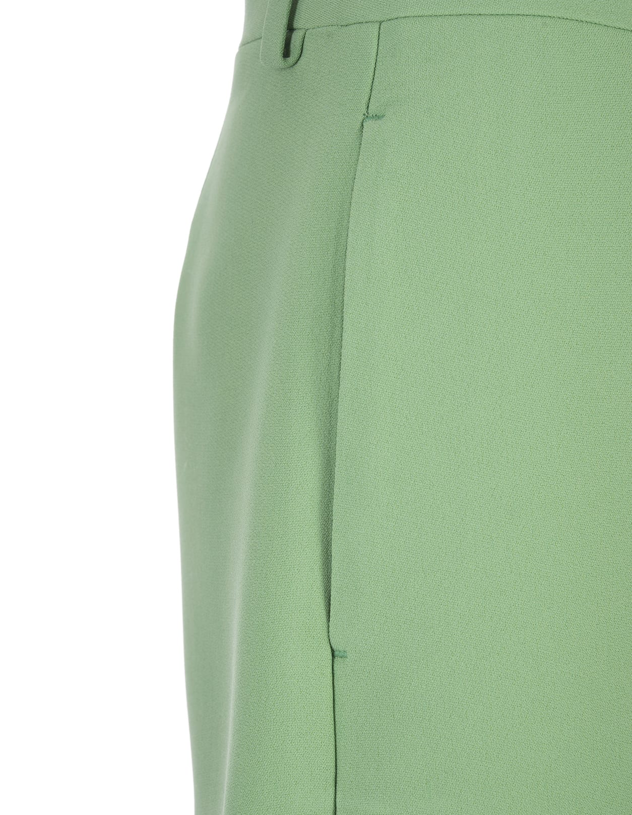 Shop Ermanno Scervino Green Tailored Shorts